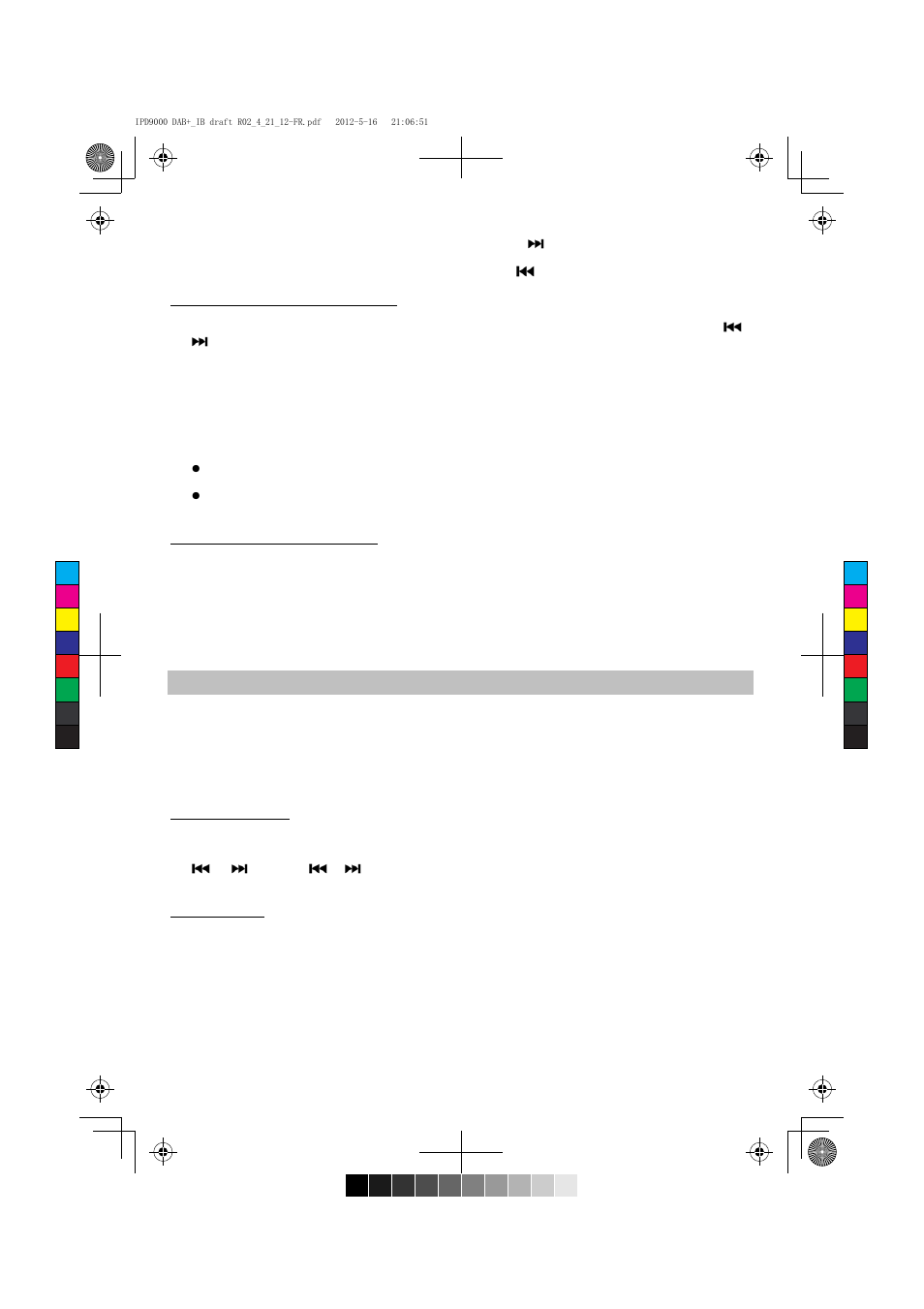 Réglage de stations dab / dab | Lenco IPD-9000 DAB+ User Manual | Page 51 / 70