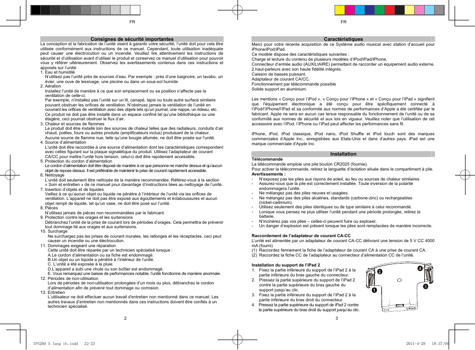Lenco IPS-260 User Manual | Page 16 / 24