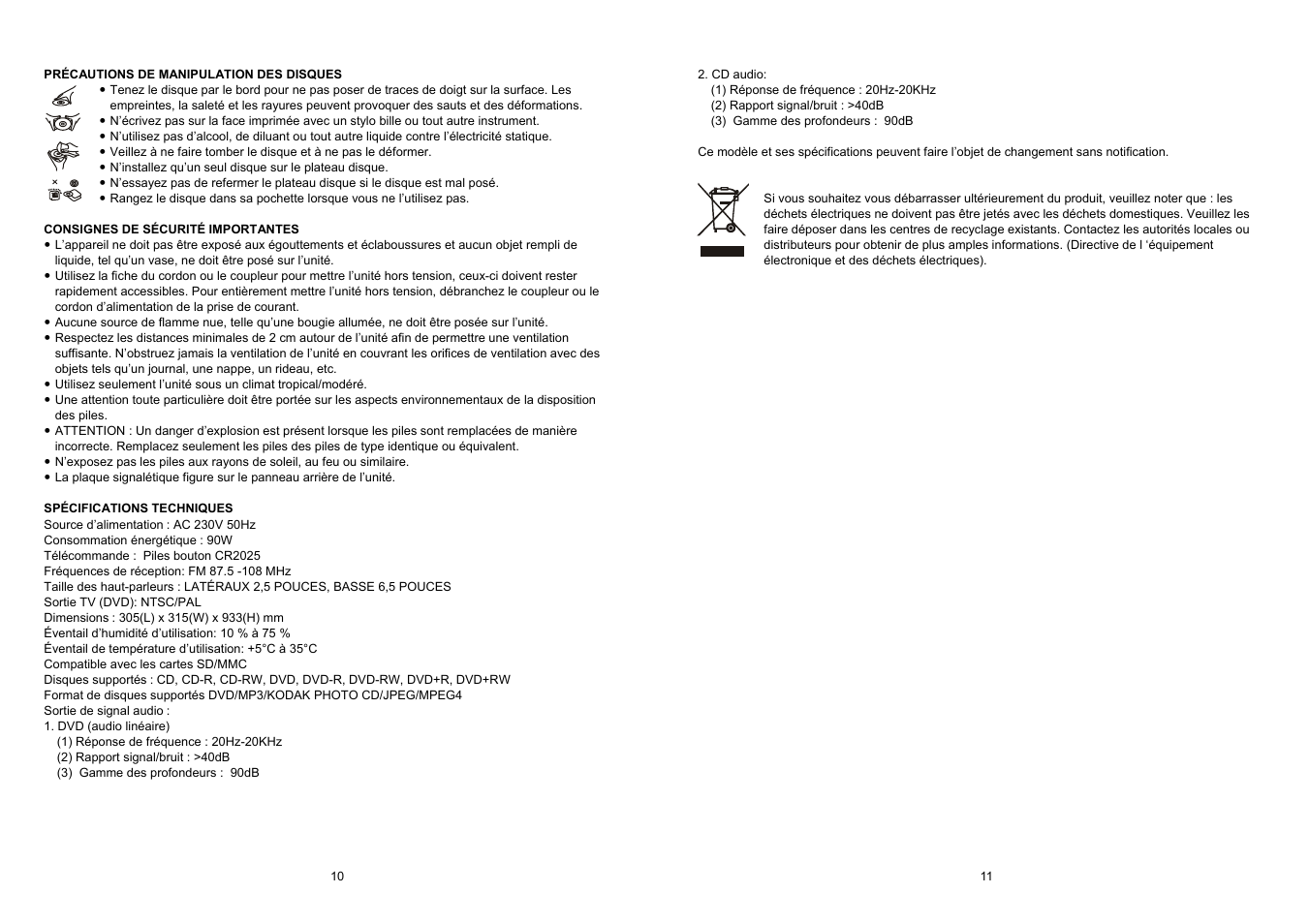 Lenco IPT-22 DVD User Manual | Page 18 / 30