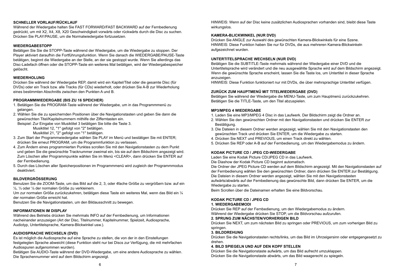 Lenco IPT-22 DVD User Manual | Page 22 / 30
