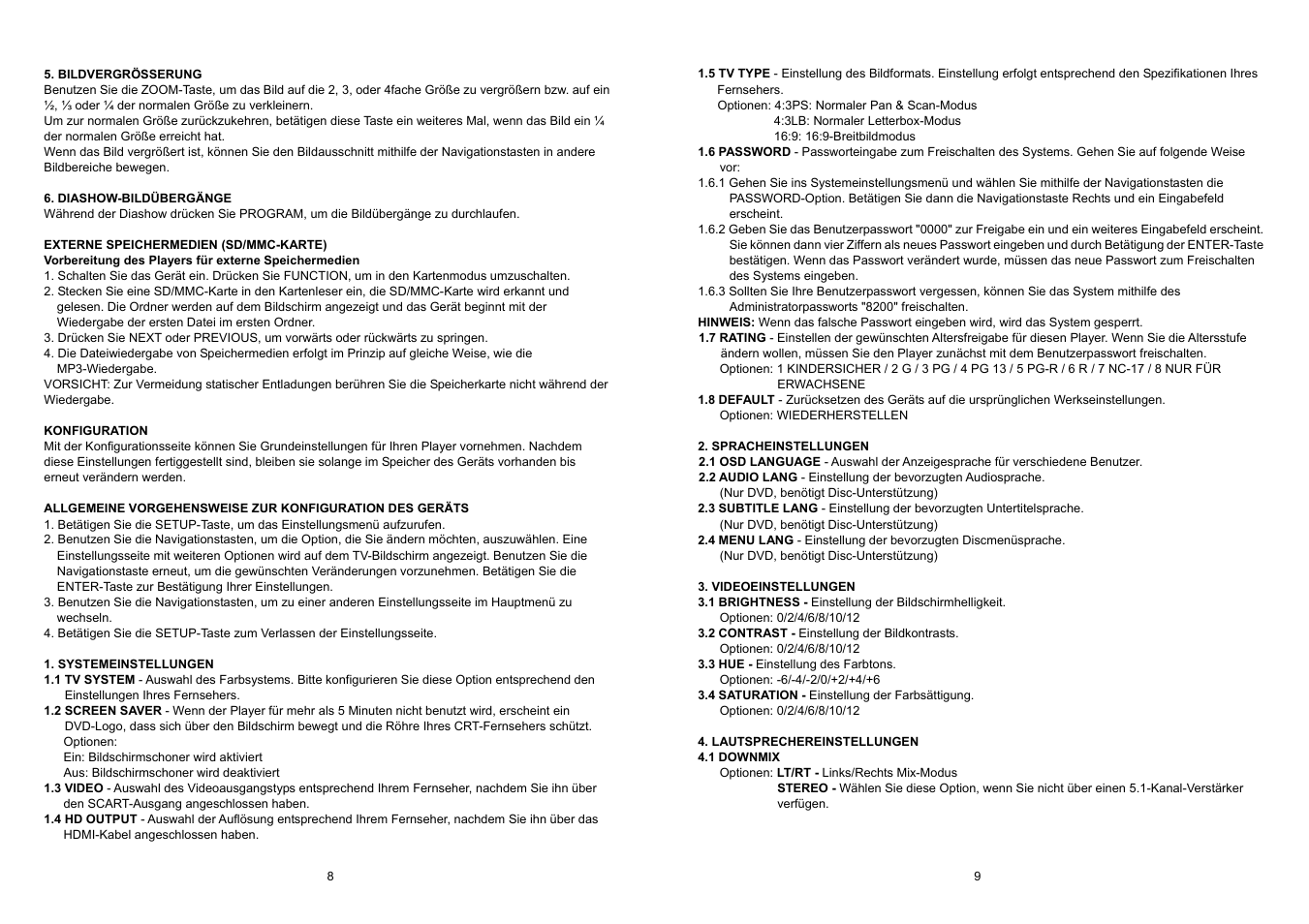 Lenco IPT-22 DVD User Manual | Page 23 / 30