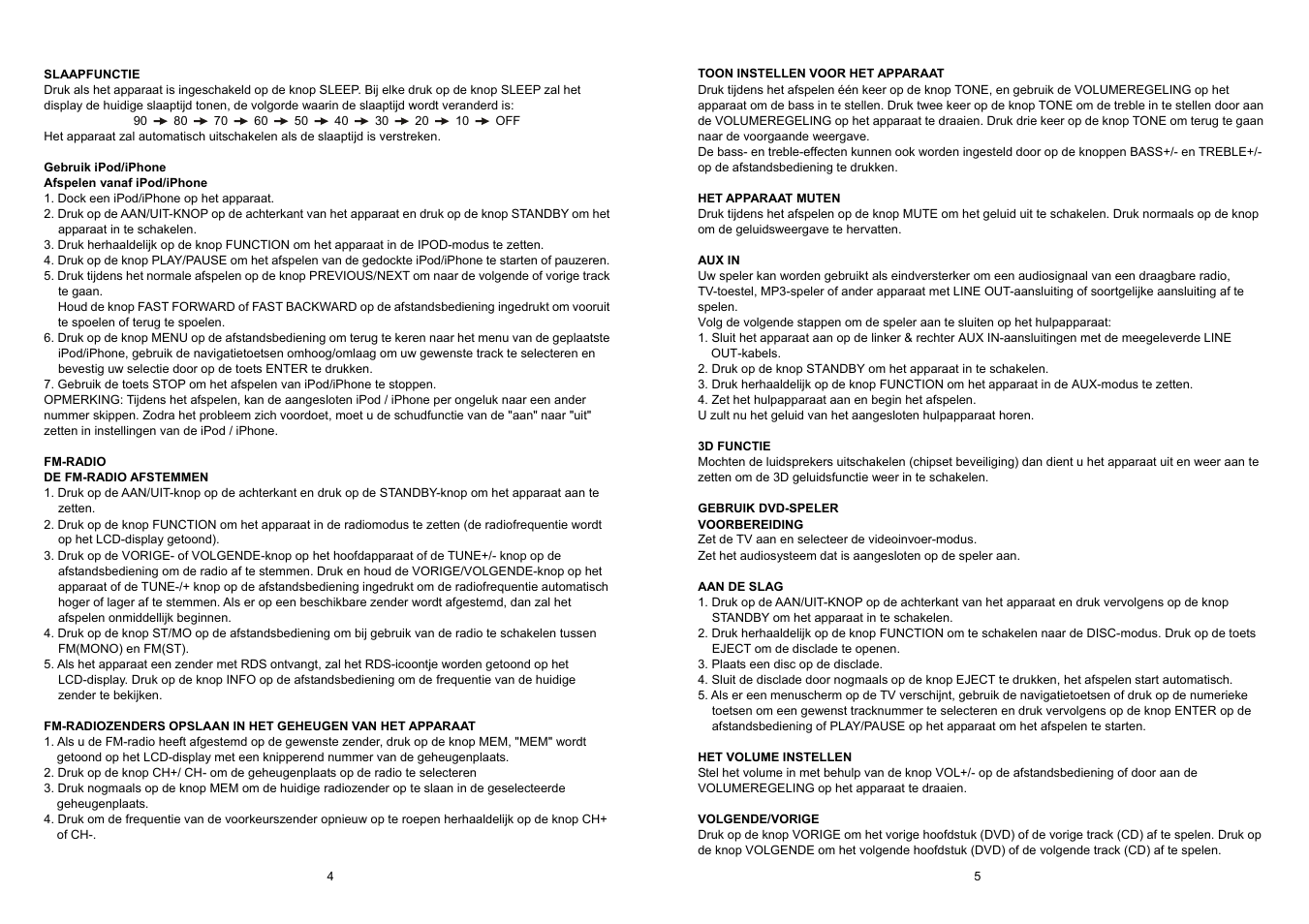Lenco IPT-22 DVD User Manual | Page 27 / 30