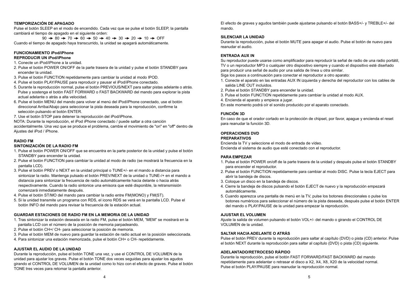 Lenco IPT-22 DVD User Manual | Page 9 / 30