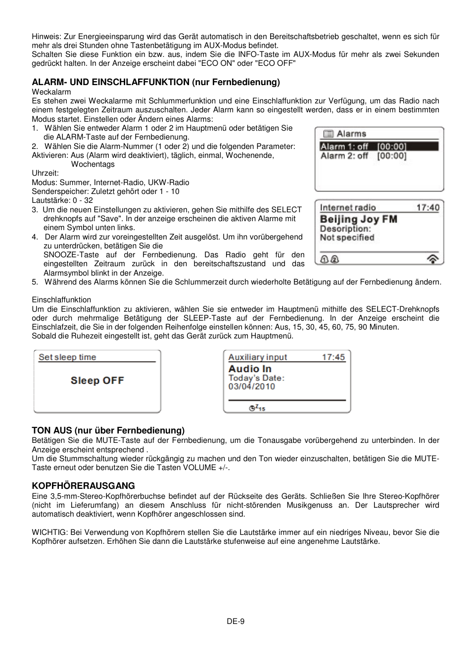 Lenco IR-2002 User Manual | Page 21 / 57