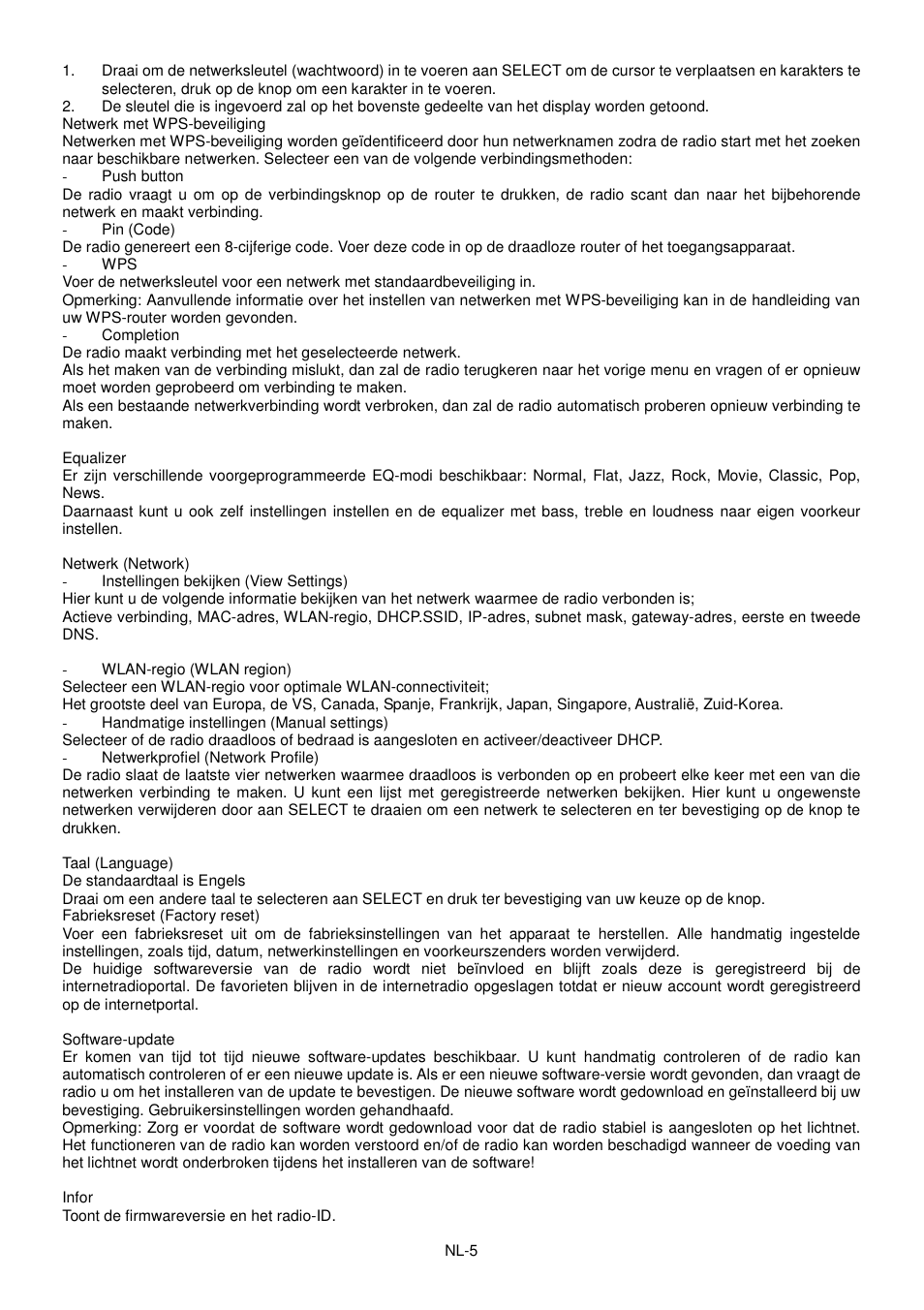 Lenco IR-2002 User Manual | Page 29 / 57