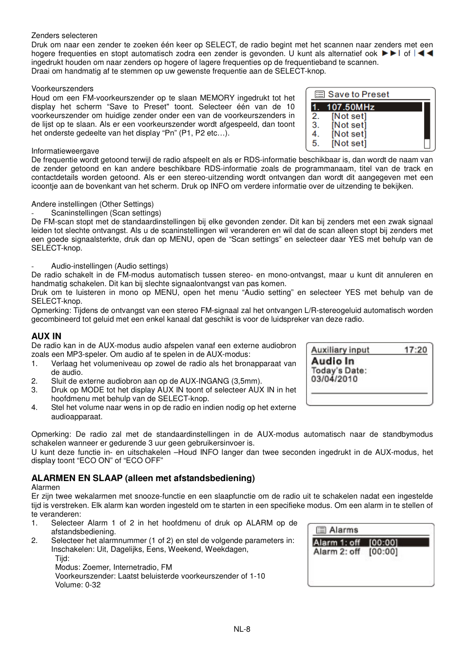 Lenco IR-2002 User Manual | Page 32 / 57