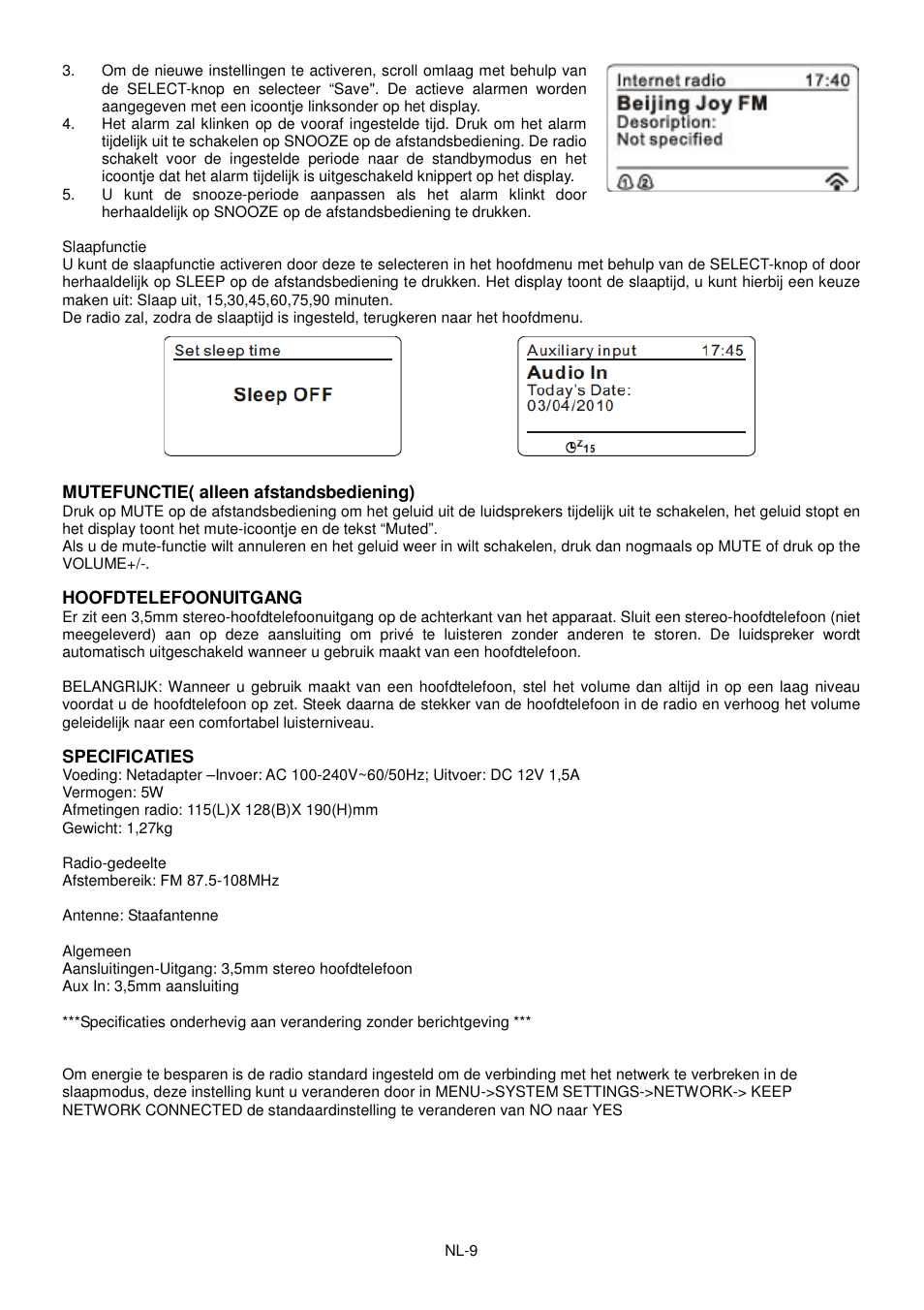 Lenco IR-2002 User Manual | Page 33 / 57