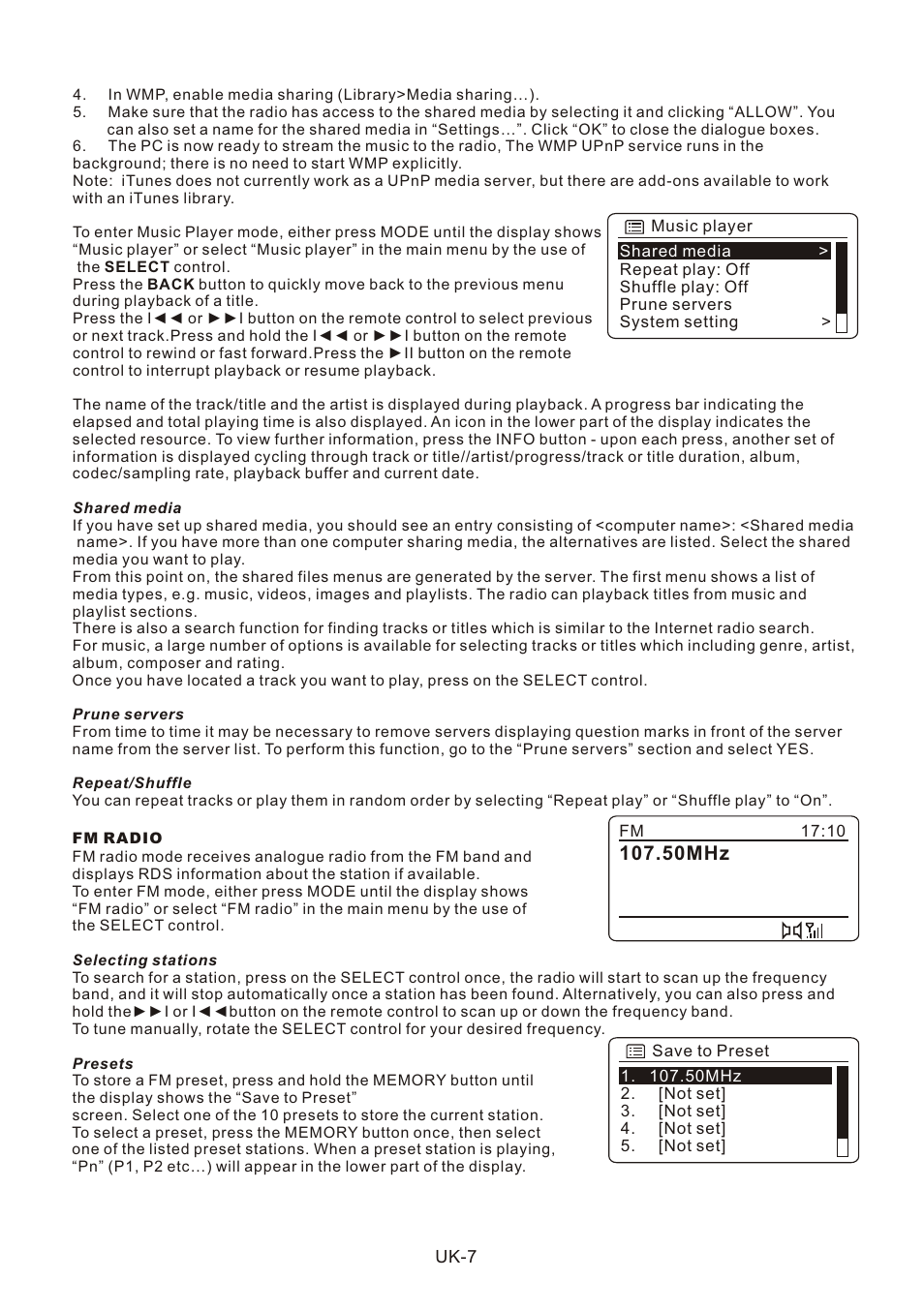 頁面 8, 50mhz | Lenco IR-2002 User Manual | Page 8 / 57