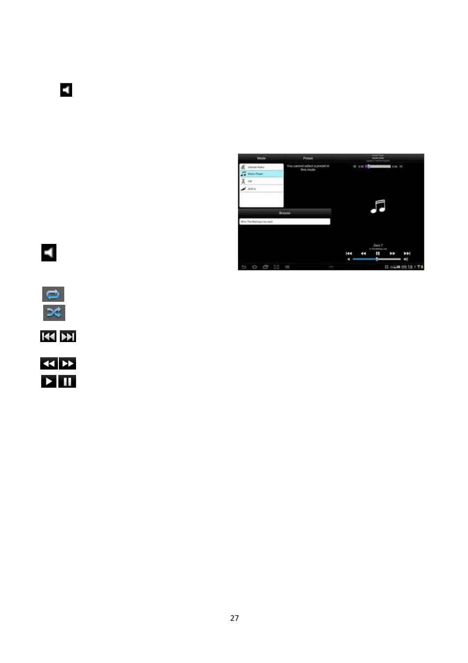 2 lecteur audio | Lenco IR-2002 User Manual | Page 28 / 49