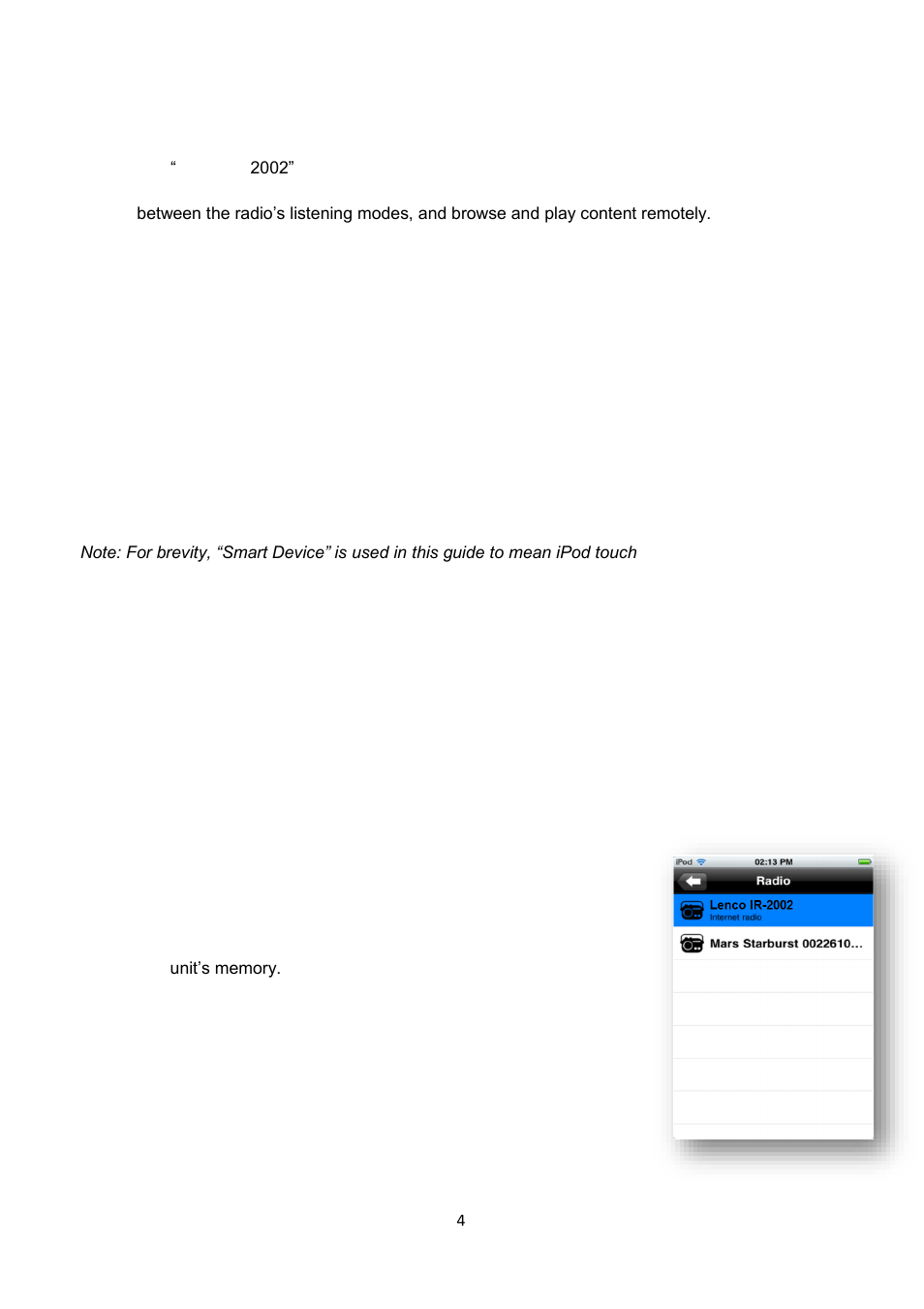 Introduction, Getting started, 1 network connection setup | 2 connecting to the same network, 1 introduction, 2 getting started | Lenco IR-2002 User Manual | Page 5 / 54