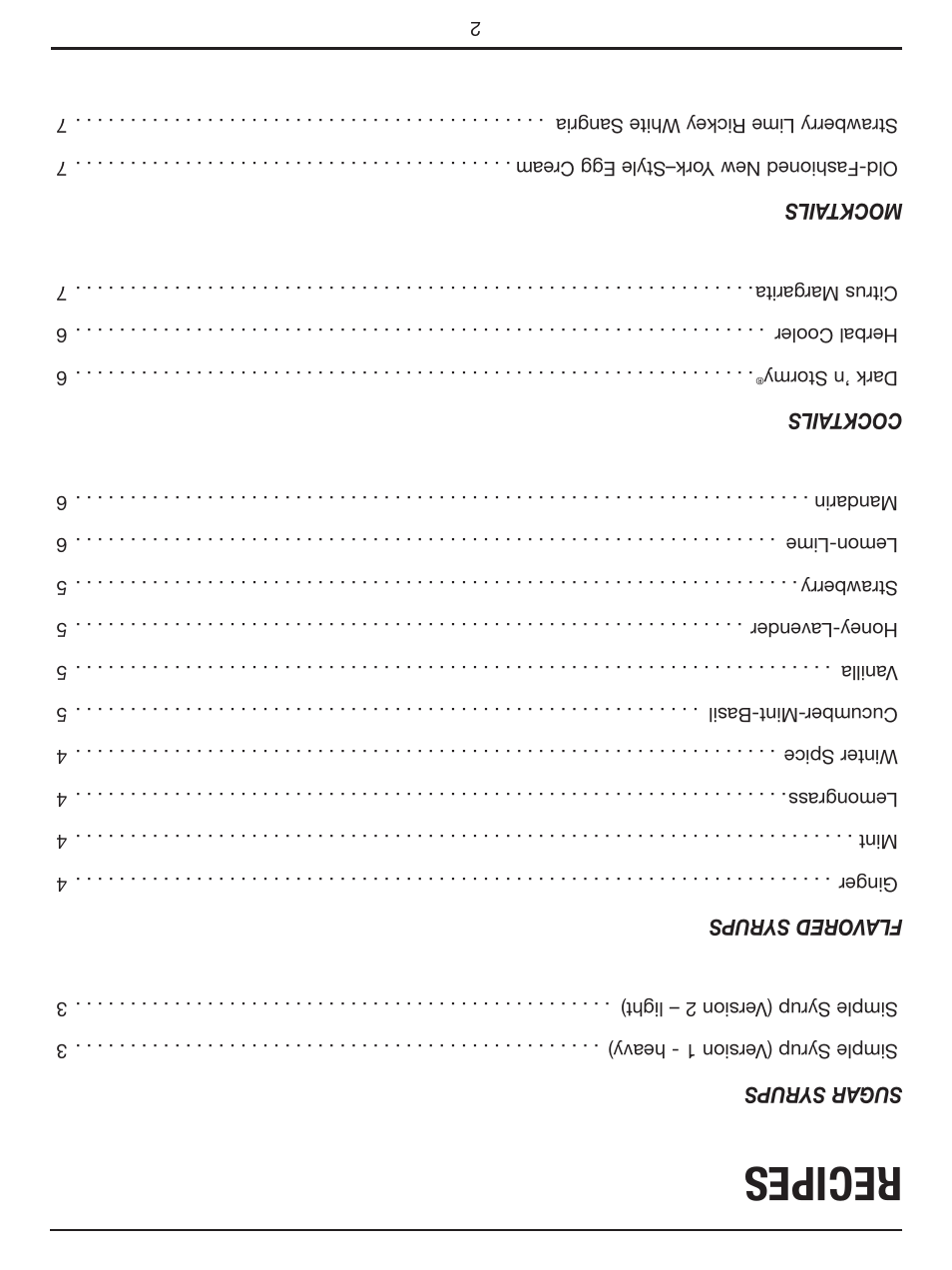 Recipes | Cuisinart Sparkling Beverage Maker SMS-201 User Manual | Page 18 / 21