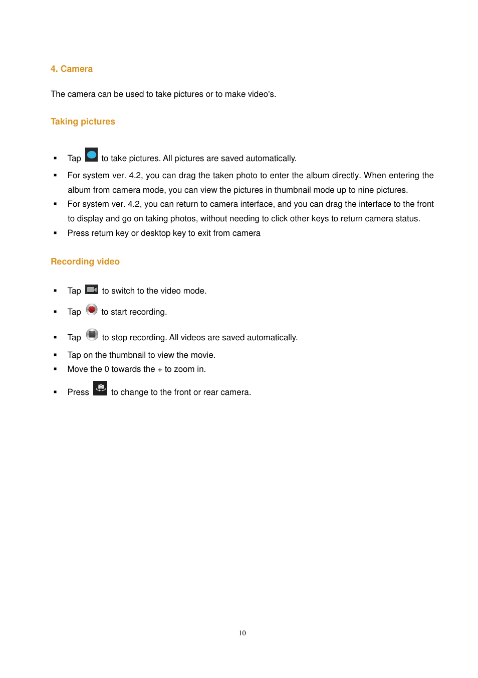 Lenco KidzTab-70 User Manual | Page 10 / 24