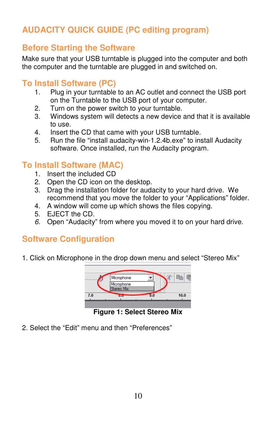 Lenco L-175 User Manual | Page 10 / 29