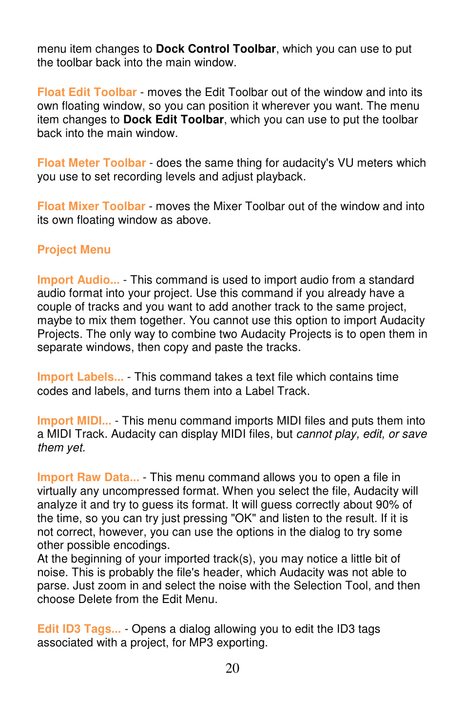 Lenco L-175 User Manual | Page 20 / 29