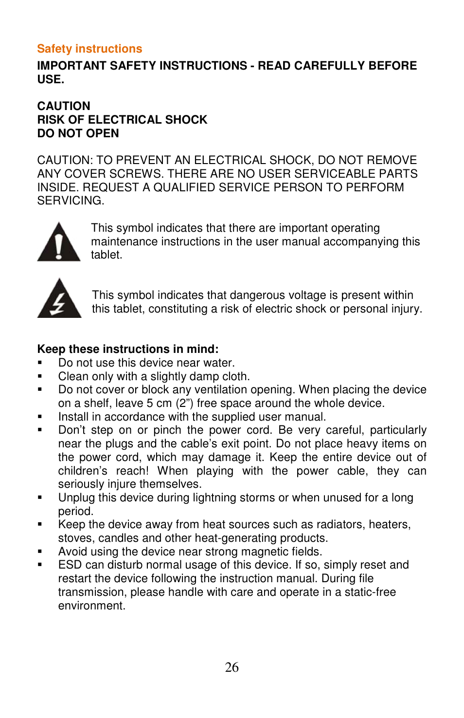 Lenco L-175 User Manual | Page 26 / 29