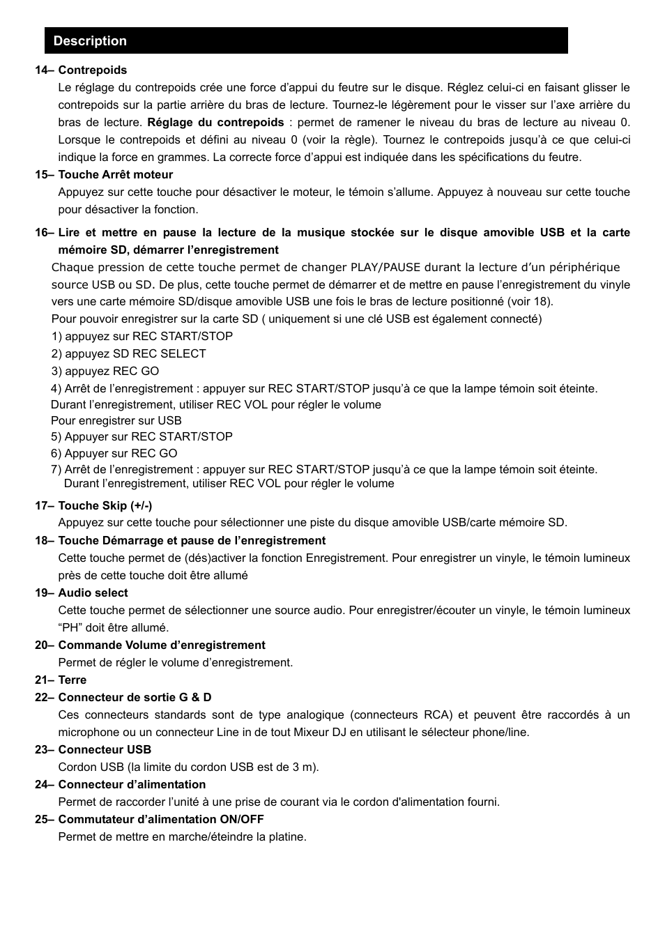 Lenco L-81 USB User Manual | Page 29 / 40
