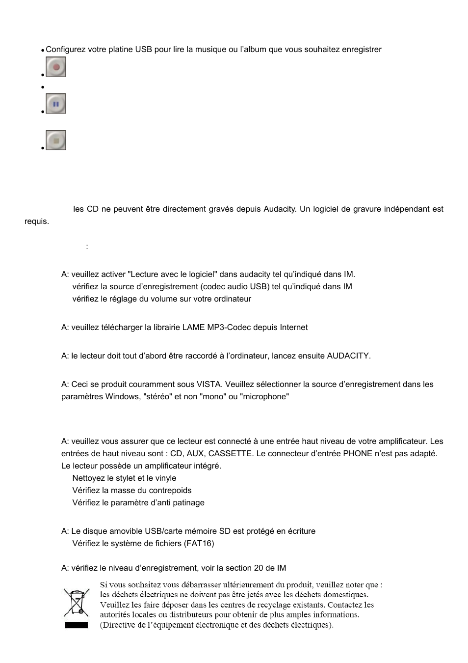 Lenco L-81 USB User Manual | Page 32 / 40