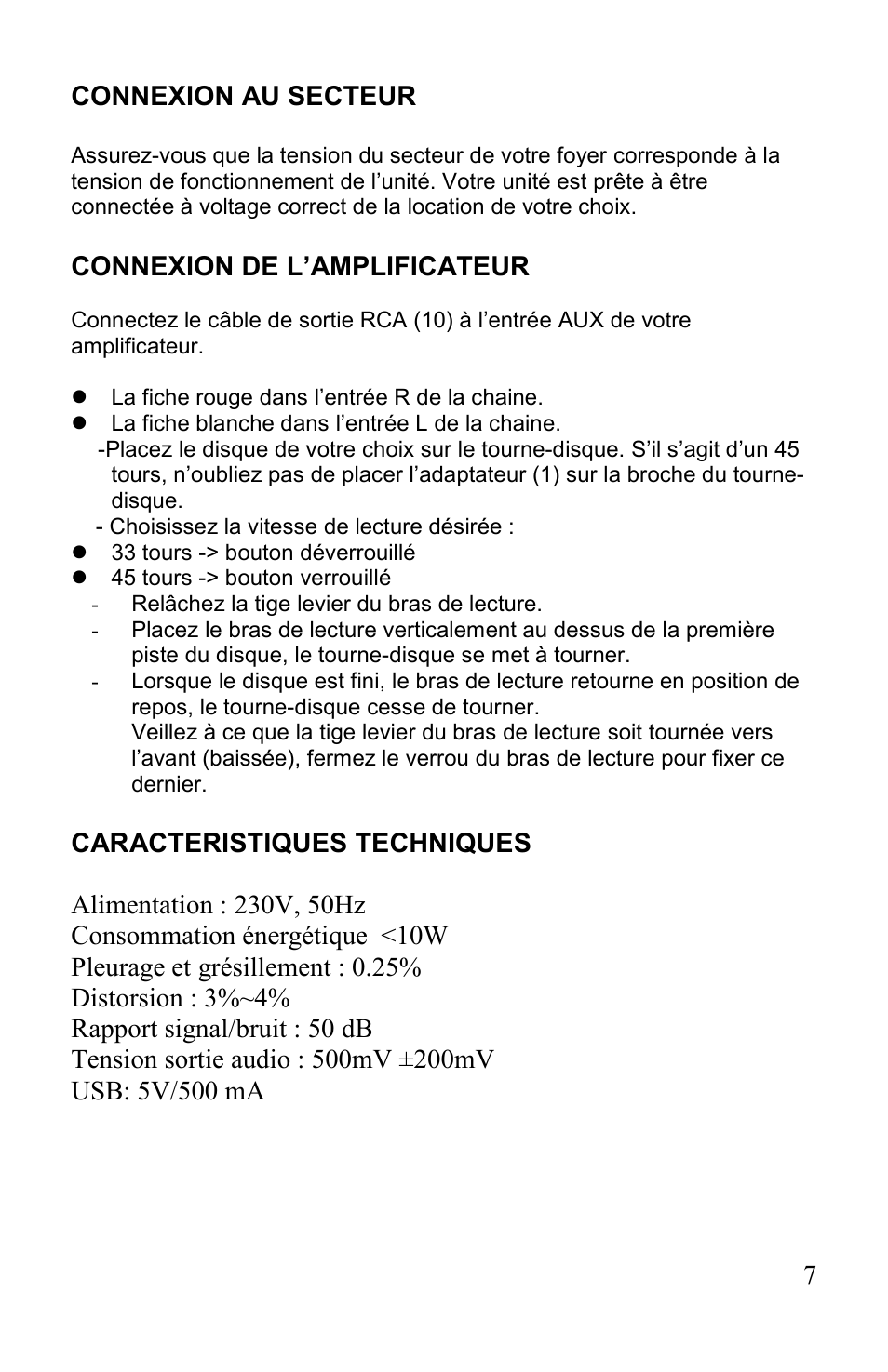 Lenco L-82 User Manual | Page 20 / 36