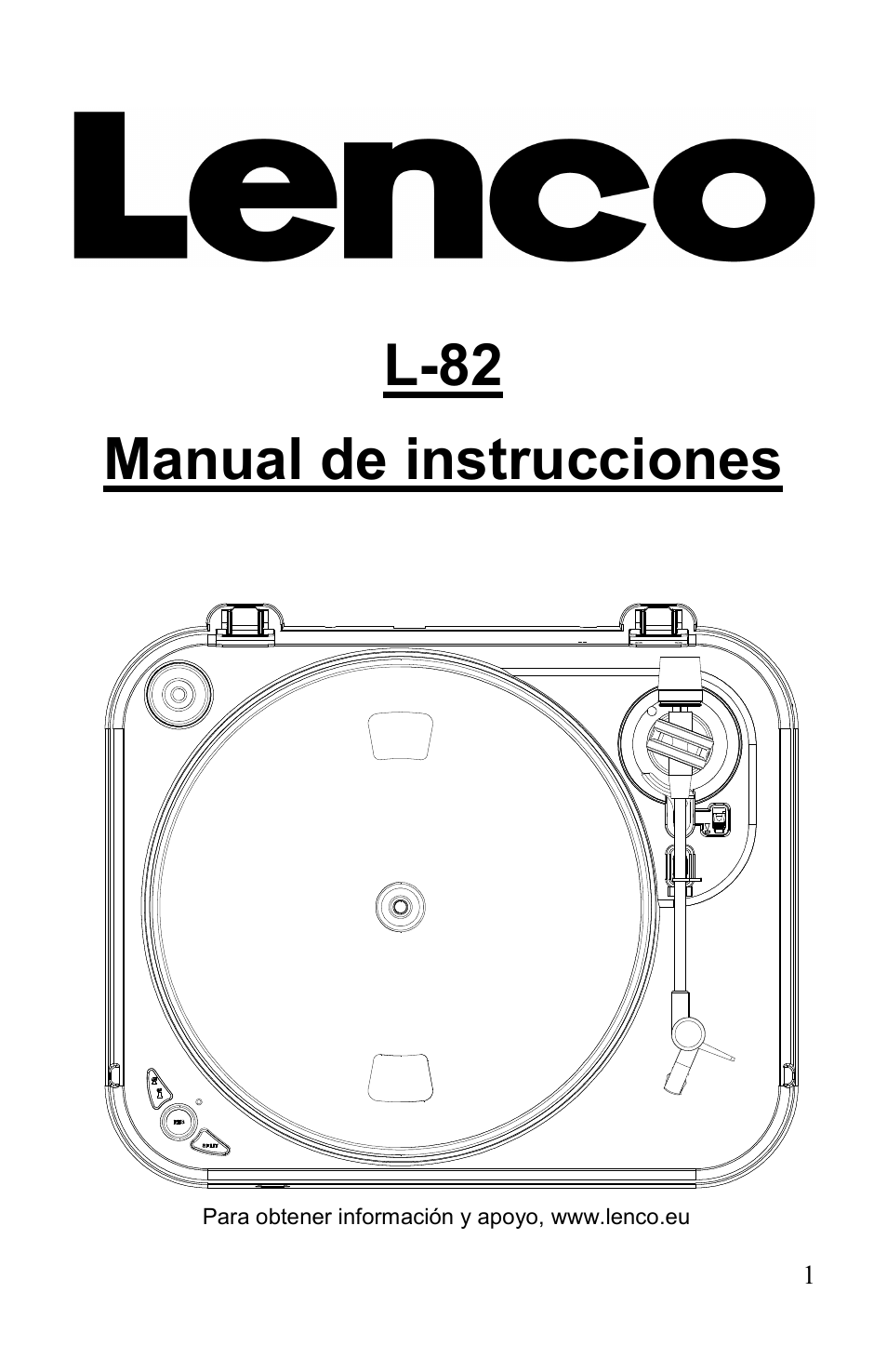 L-82 manual de instrucciones | Lenco L-82 User Manual | Page 22 / 36
