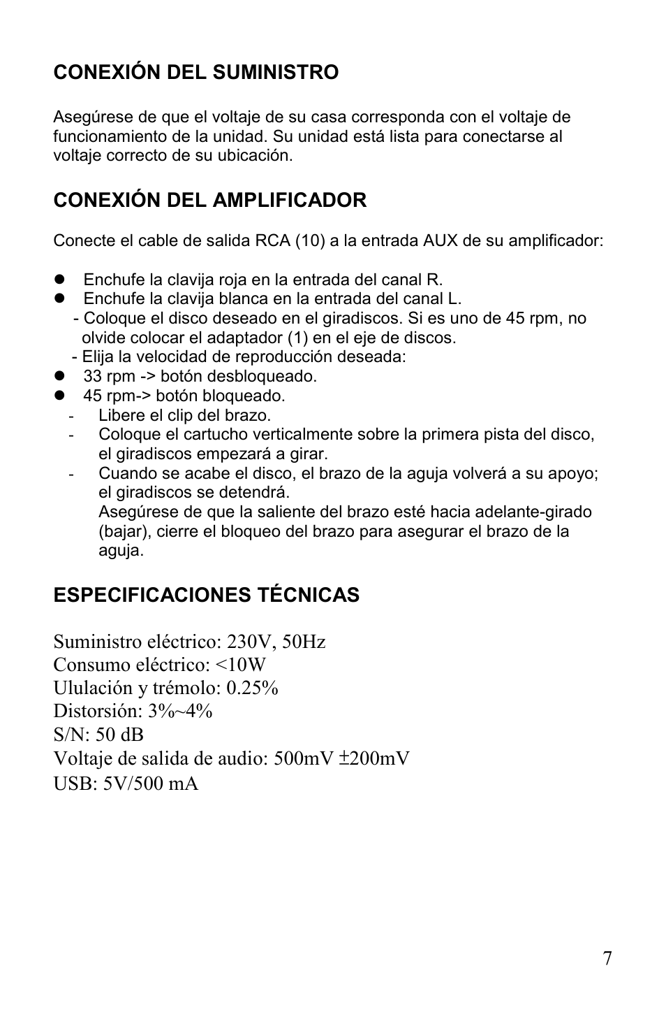 Lenco L-82 User Manual | Page 28 / 36