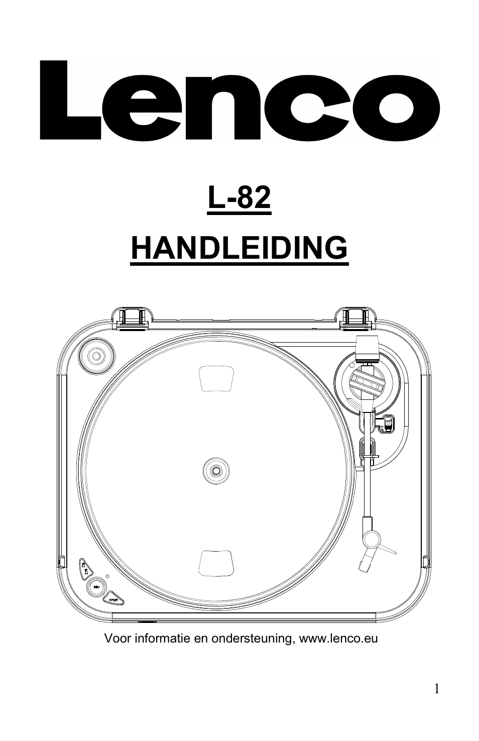 L-82 handleiding | Lenco L-82 User Manual | Page 30 / 36