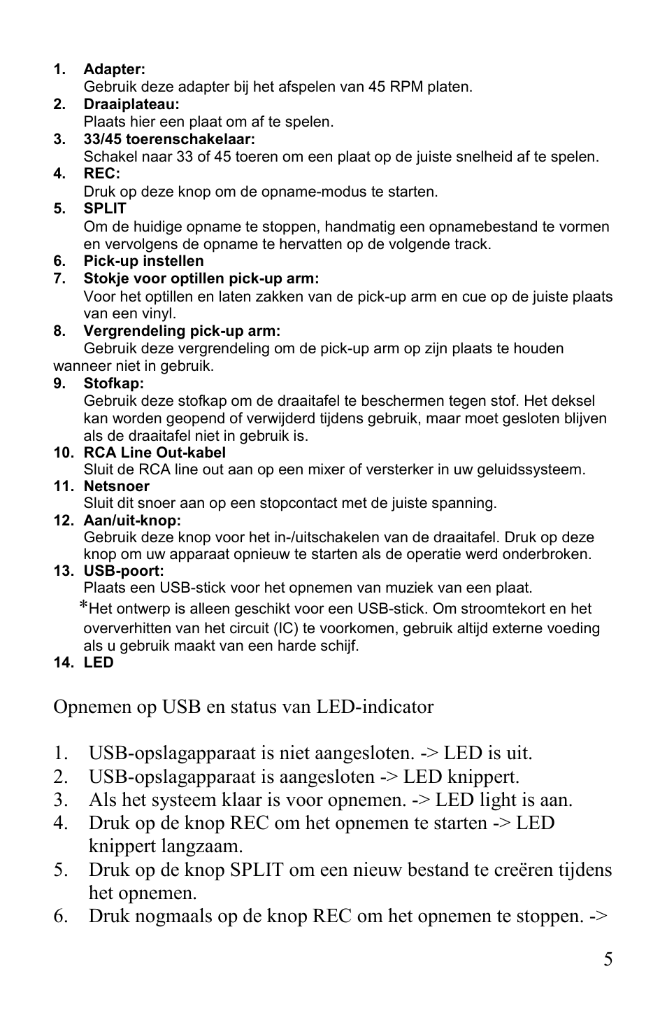 Lenco L-82 User Manual | Page 34 / 36