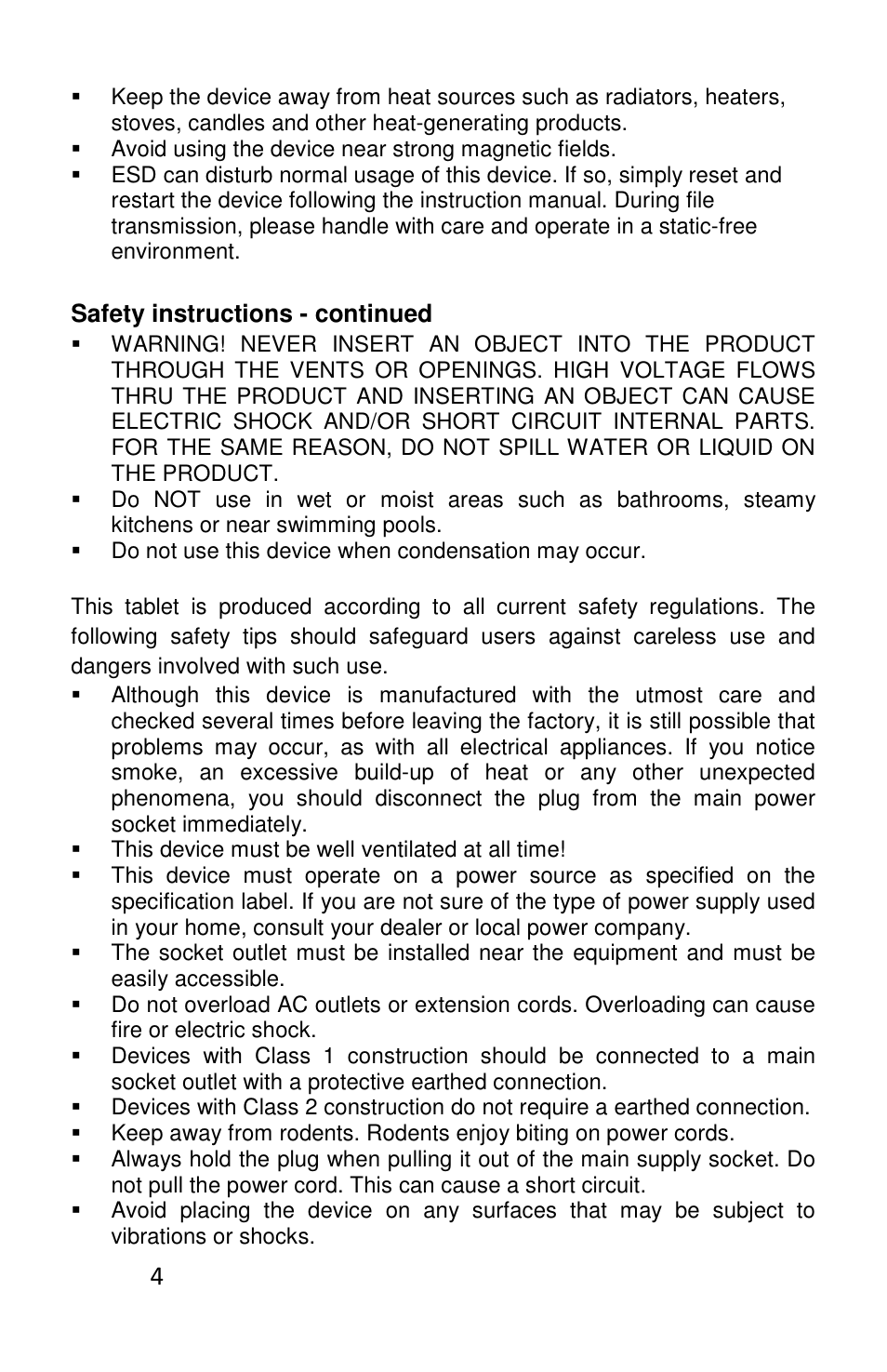 Lenco L-83 User Manual | Page 4 / 57