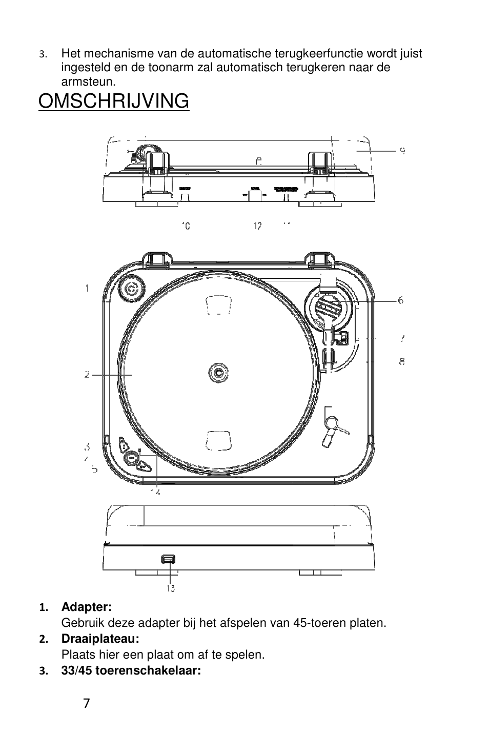 Omschrijving | Lenco L-83 User Manual | Page 53 / 57