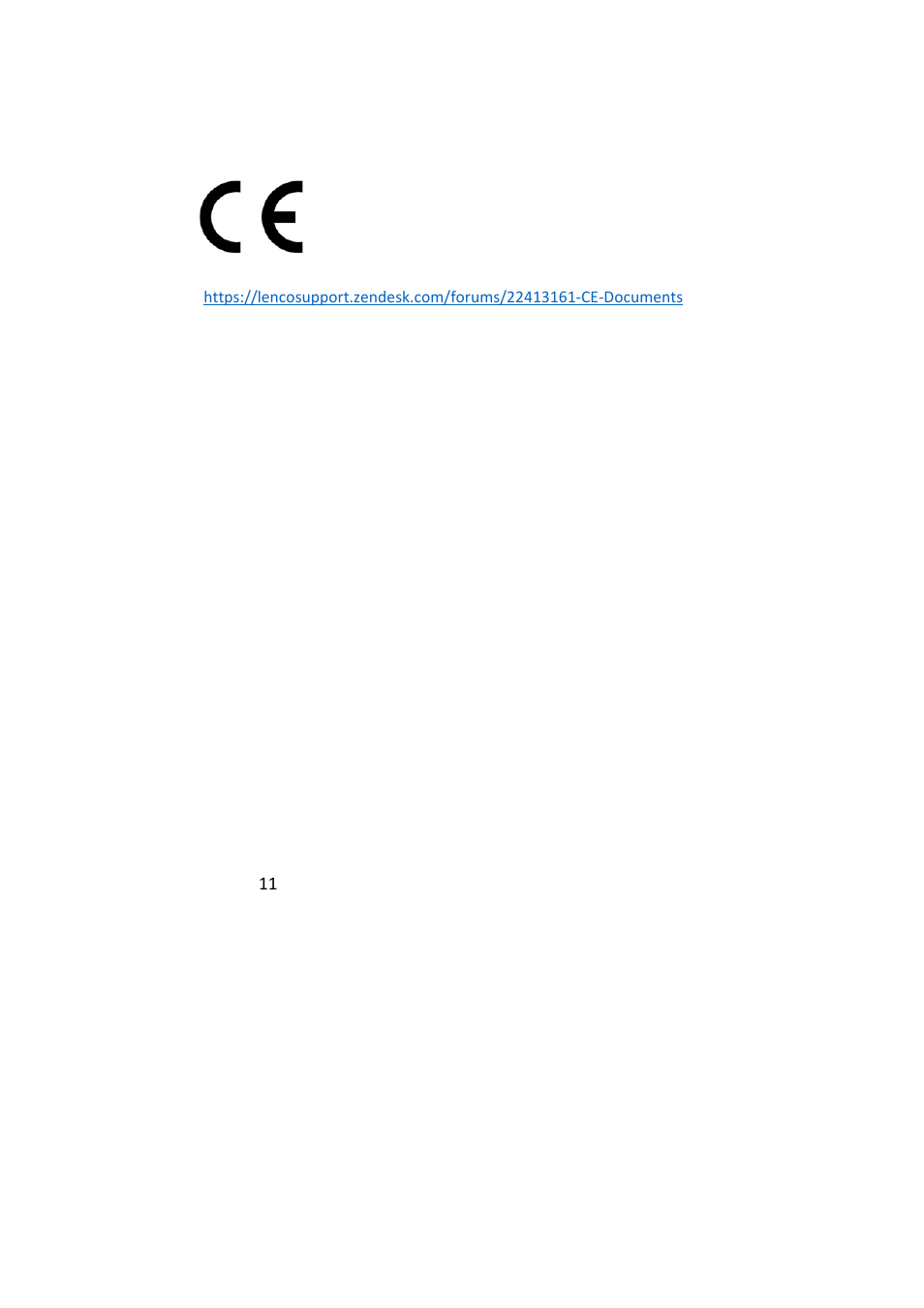 Lenco L-85 User Manual | Page 11 / 11