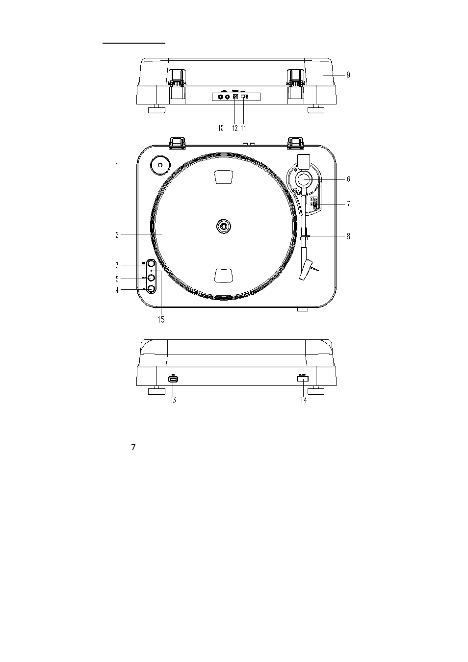 Description | Lenco L-85 User Manual | Page 7 / 11