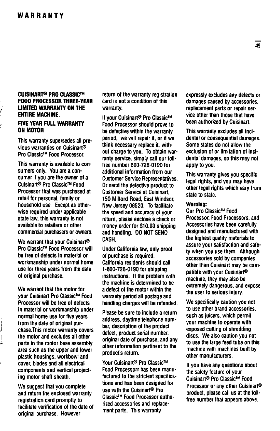 Cuisinart DLC-10C User Manual | Page 55 / 56