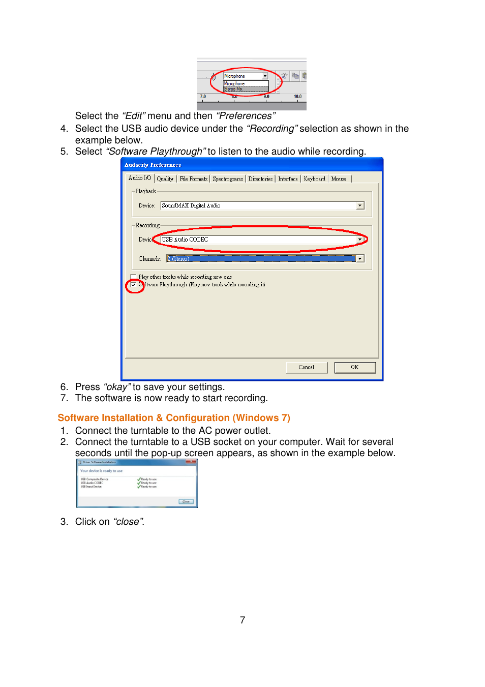 Lenco L-90 User Manual | Page 7 / 30