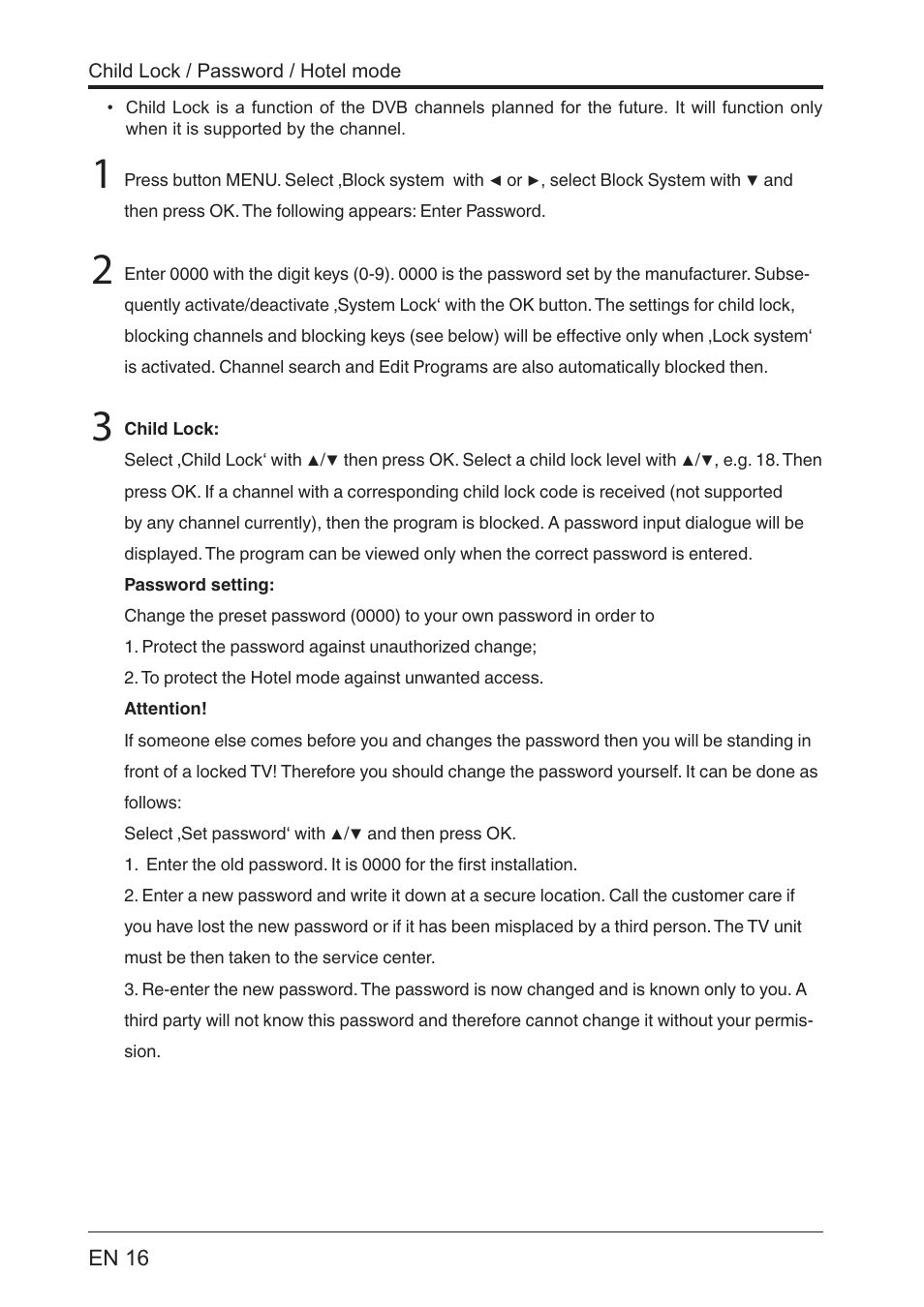 Lenco LED-2201 User Manual | Page 16 / 29