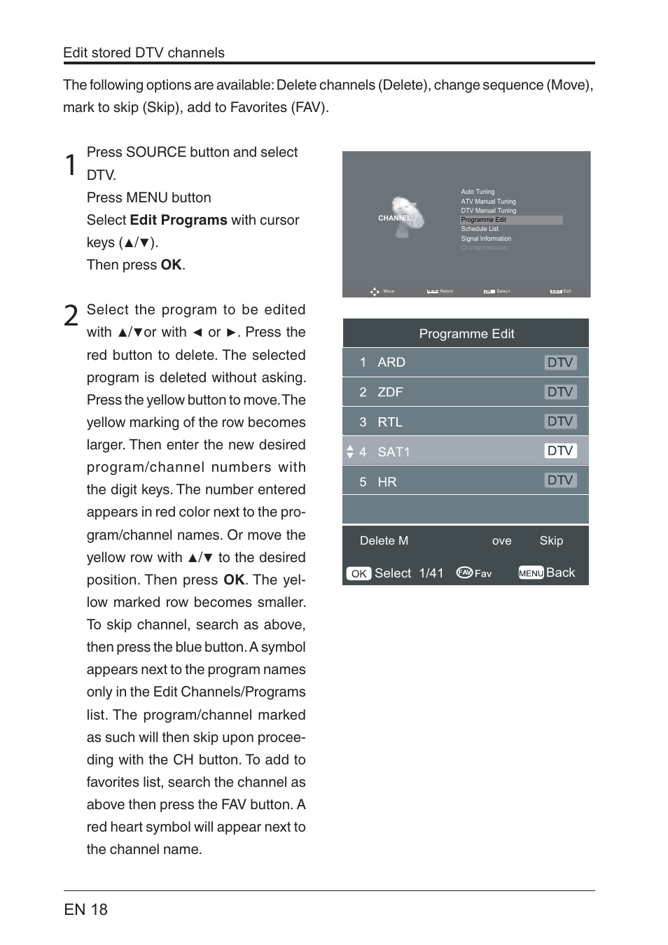 Lenco LED-2201 User Manual | Page 18 / 29