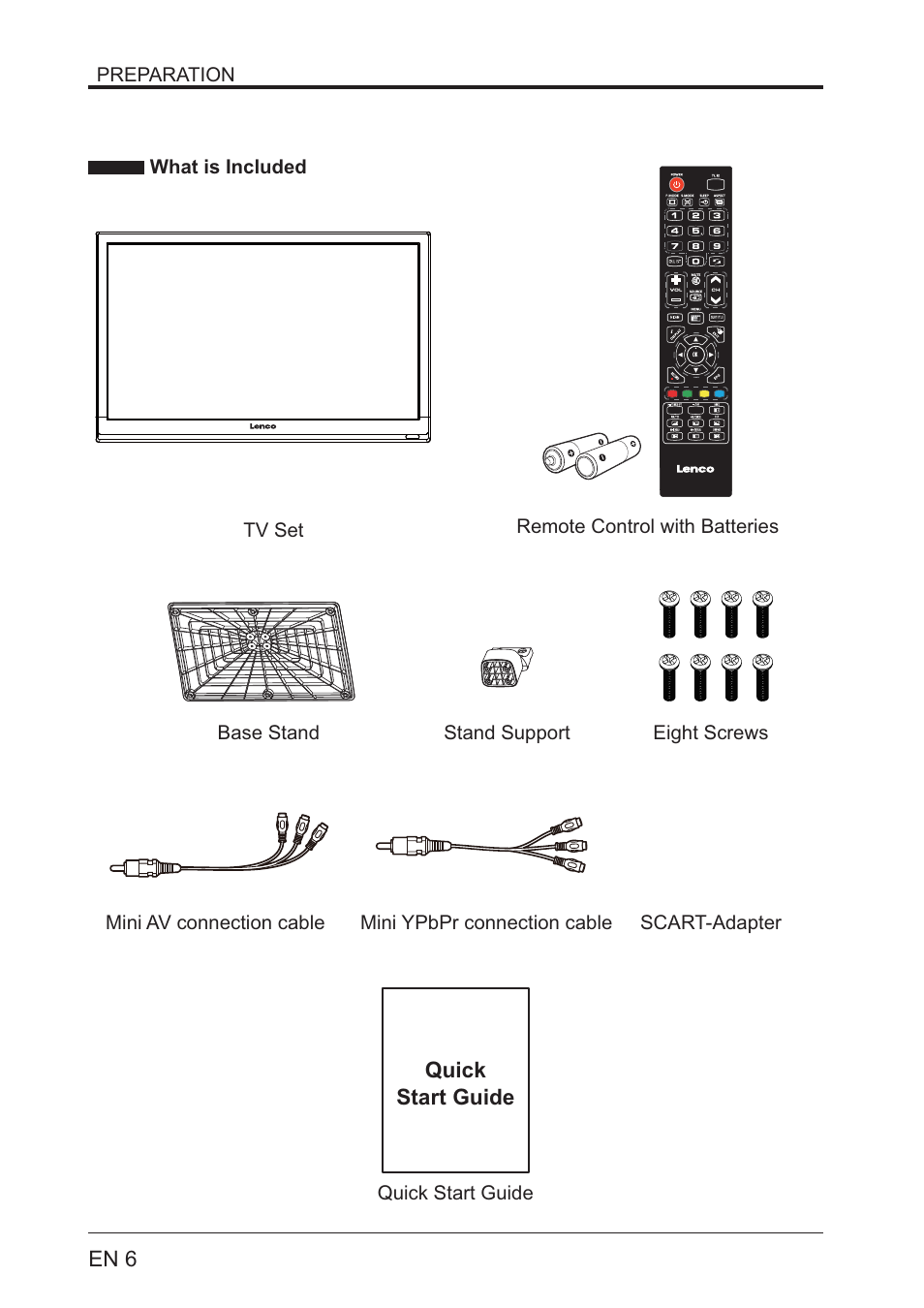 Lenco LED-2201 User Manual | Page 6 / 29