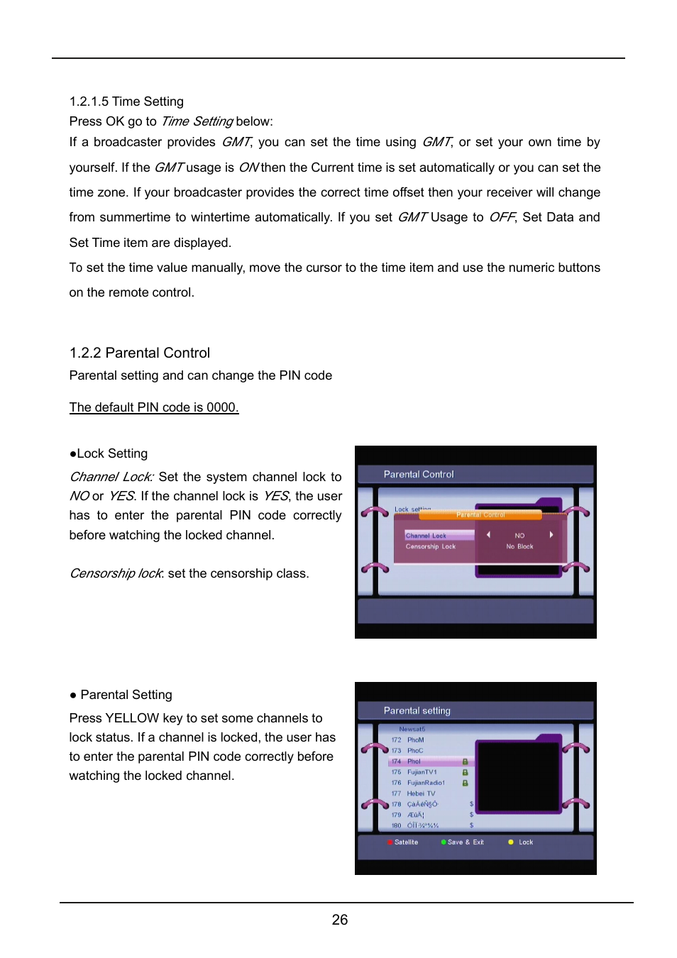 2parentalcontrol | Lenco LED-2213 User Manual | Page 28 / 40