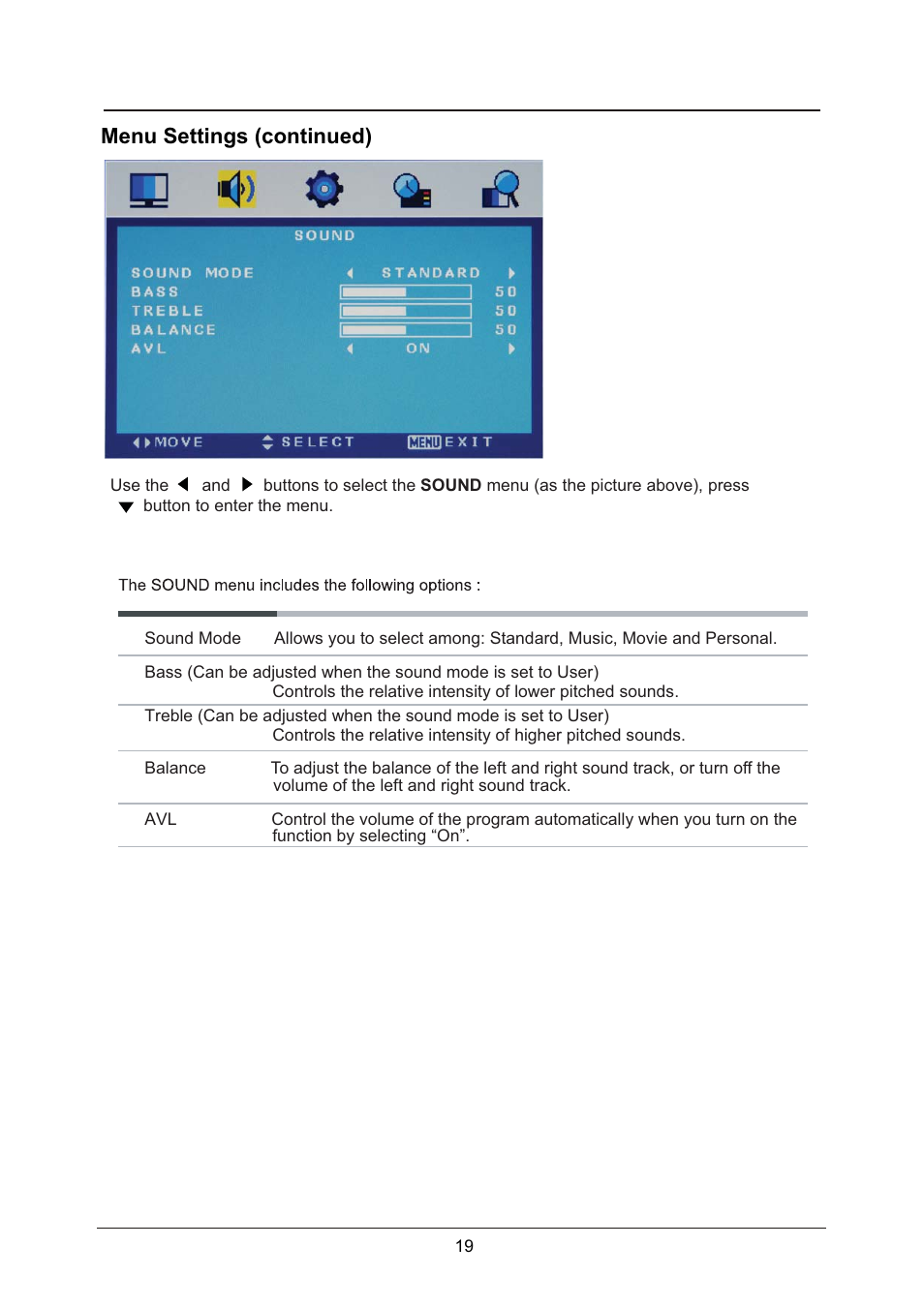 Application | Lenco LED-2214 User Manual | Page 22 / 43