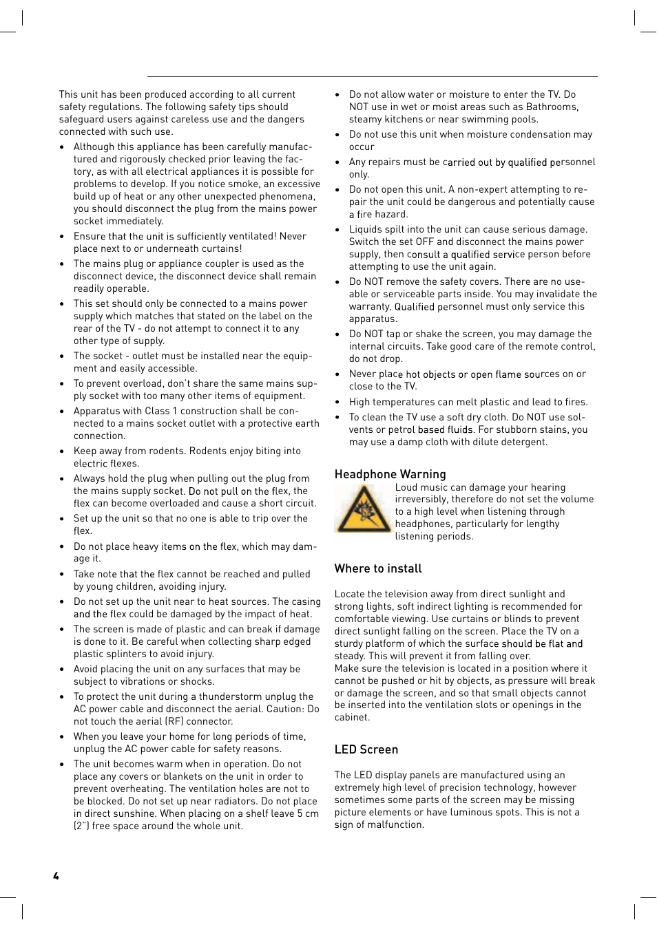 Lenco LED-2217 User Manual | Page 5 / 35
