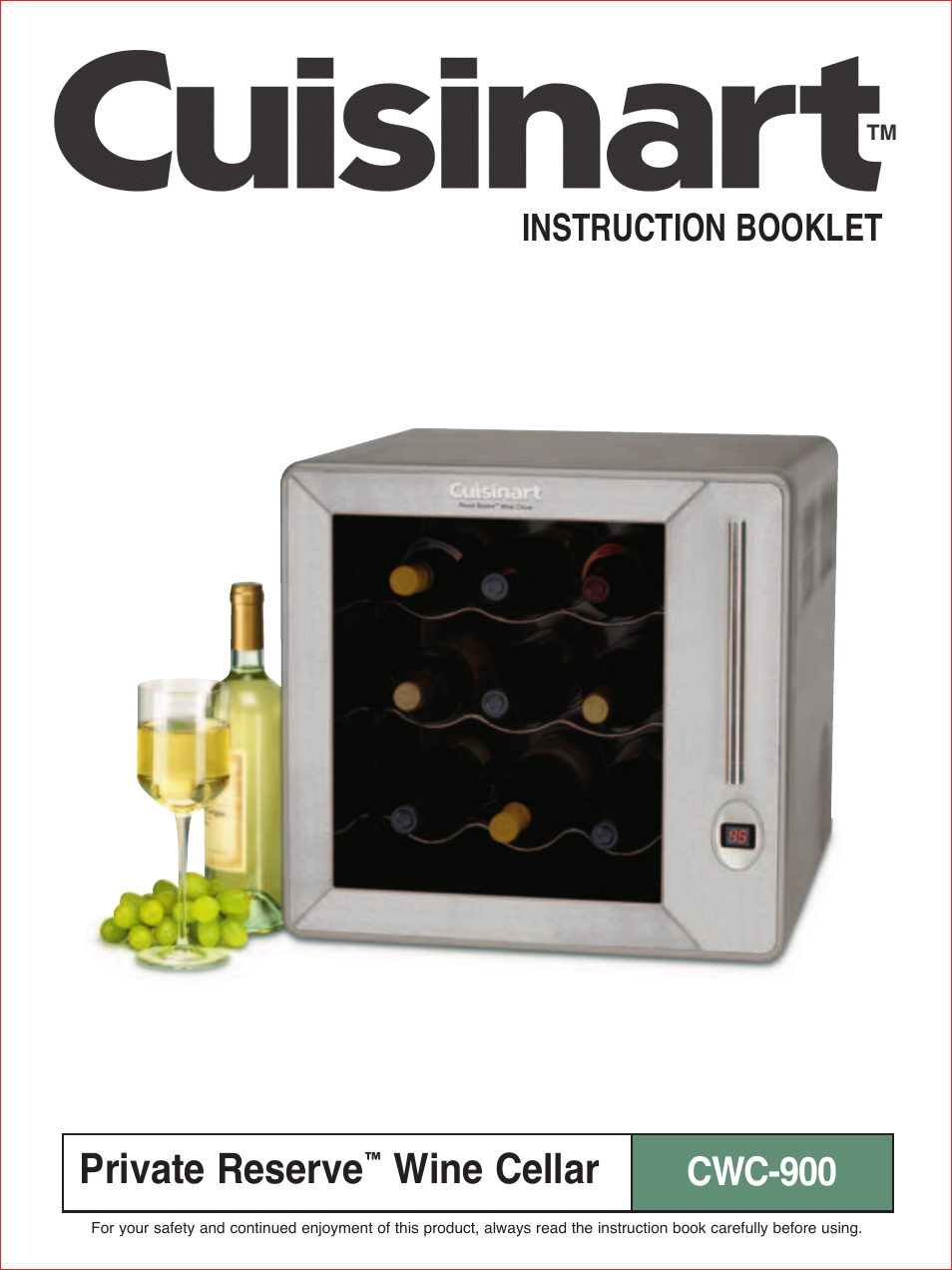 Cuisinart CWC-900 User Manual | 13 pages