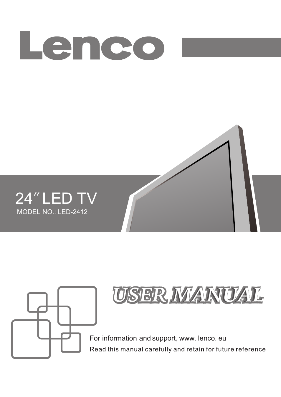 Lenco LED-2412 User Manual | 35 pages