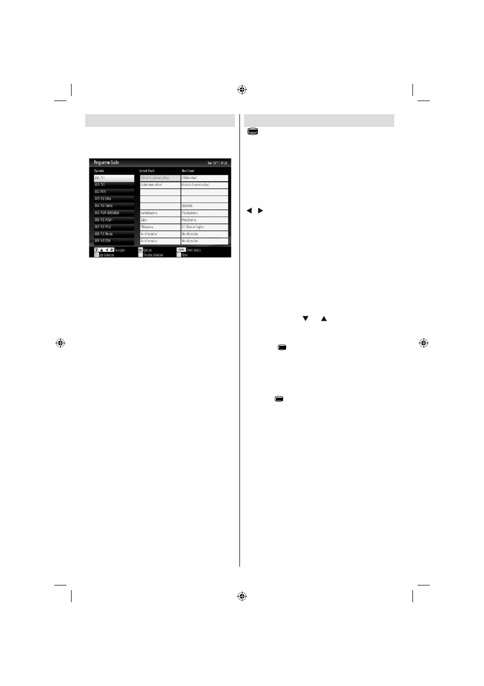 Electronic programme guide (epg), Teletext | Lenco LED-2618 User Manual | Page 12 / 15