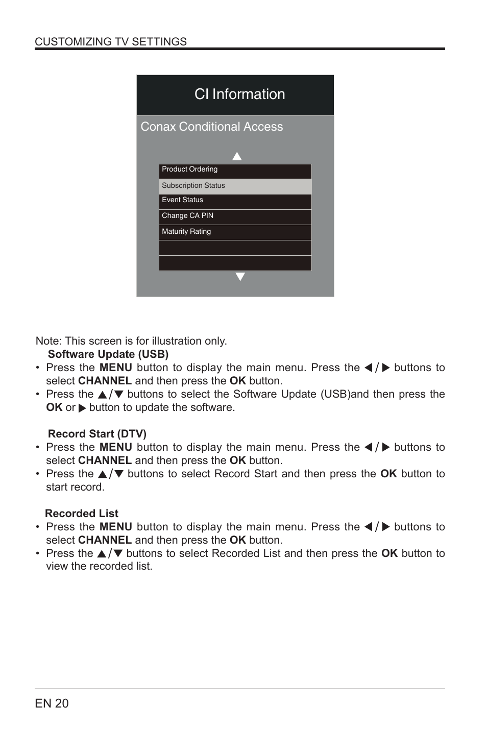 Ci information | Lenco LED-3901 User Manual | Page 20 / 44
