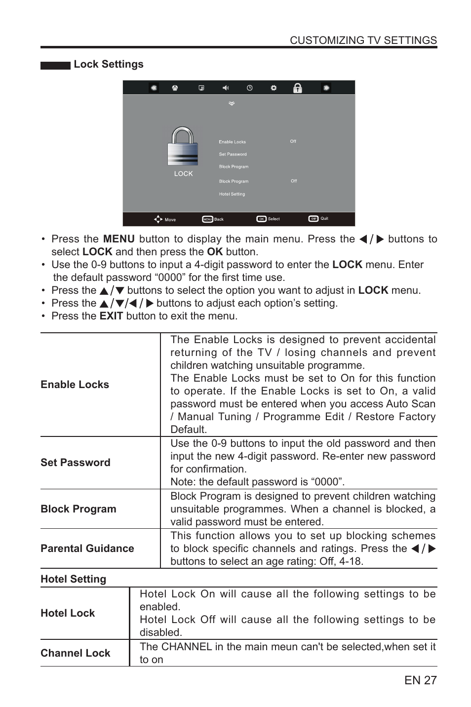 Lenco LED-3901 User Manual | Page 27 / 44