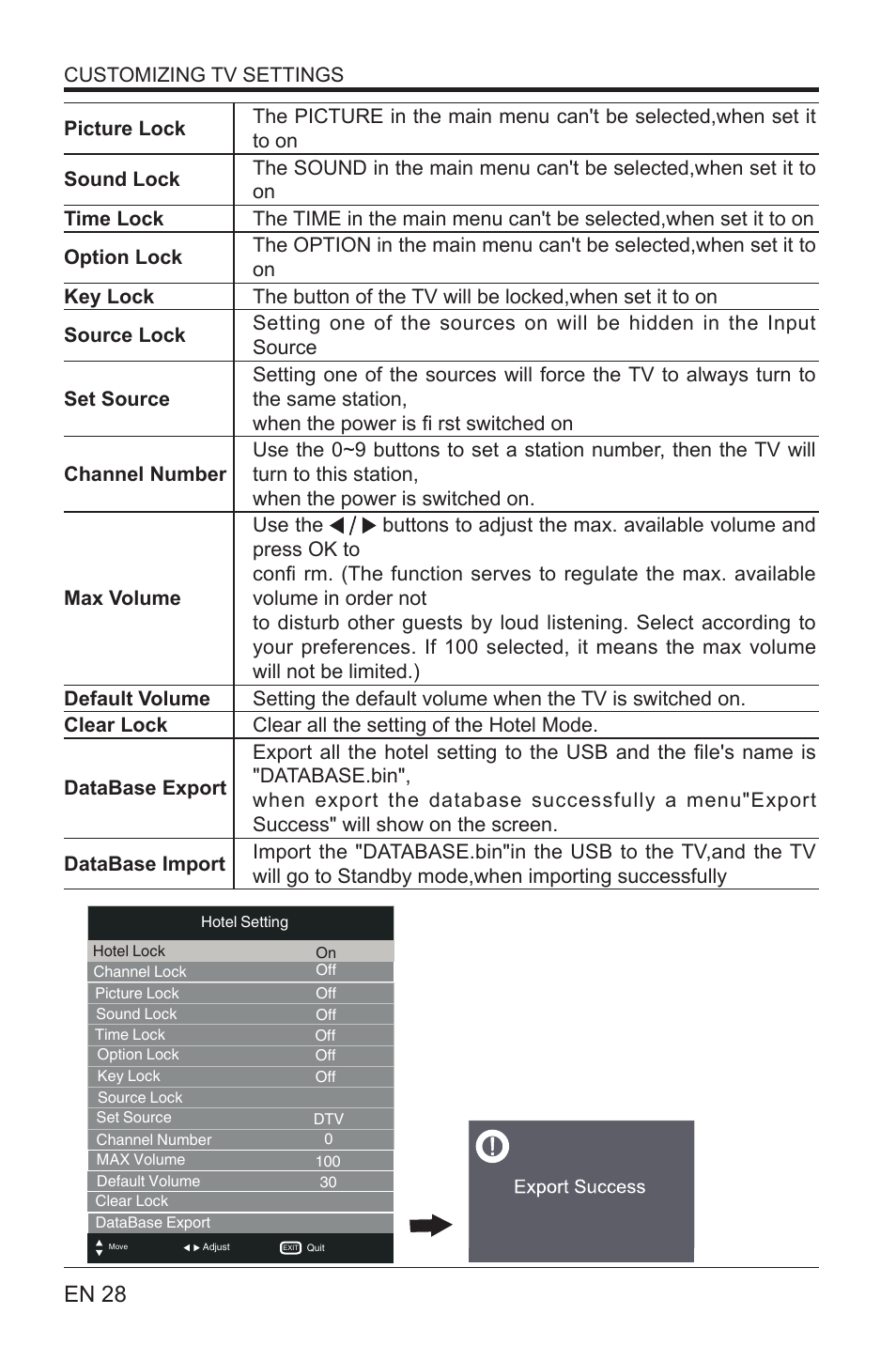 En 28 | Lenco LED-3901 User Manual | Page 28 / 44