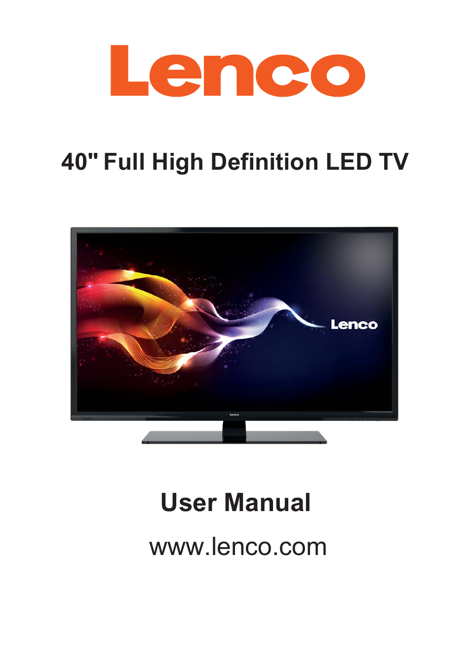 Lenco LED-4001 User Manual | 33 pages