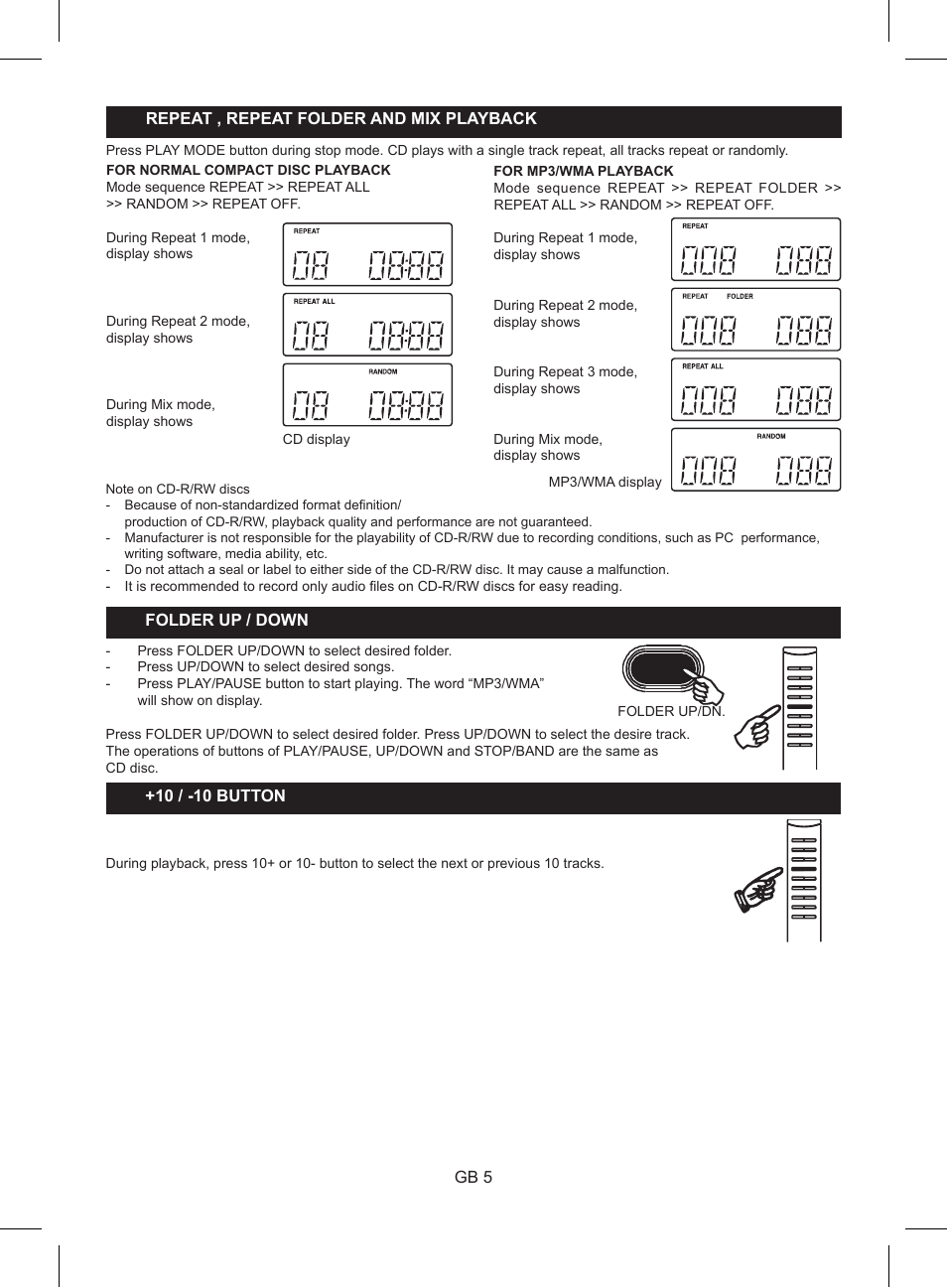 Lenco MC-141 User Manual | Page 7 / 9