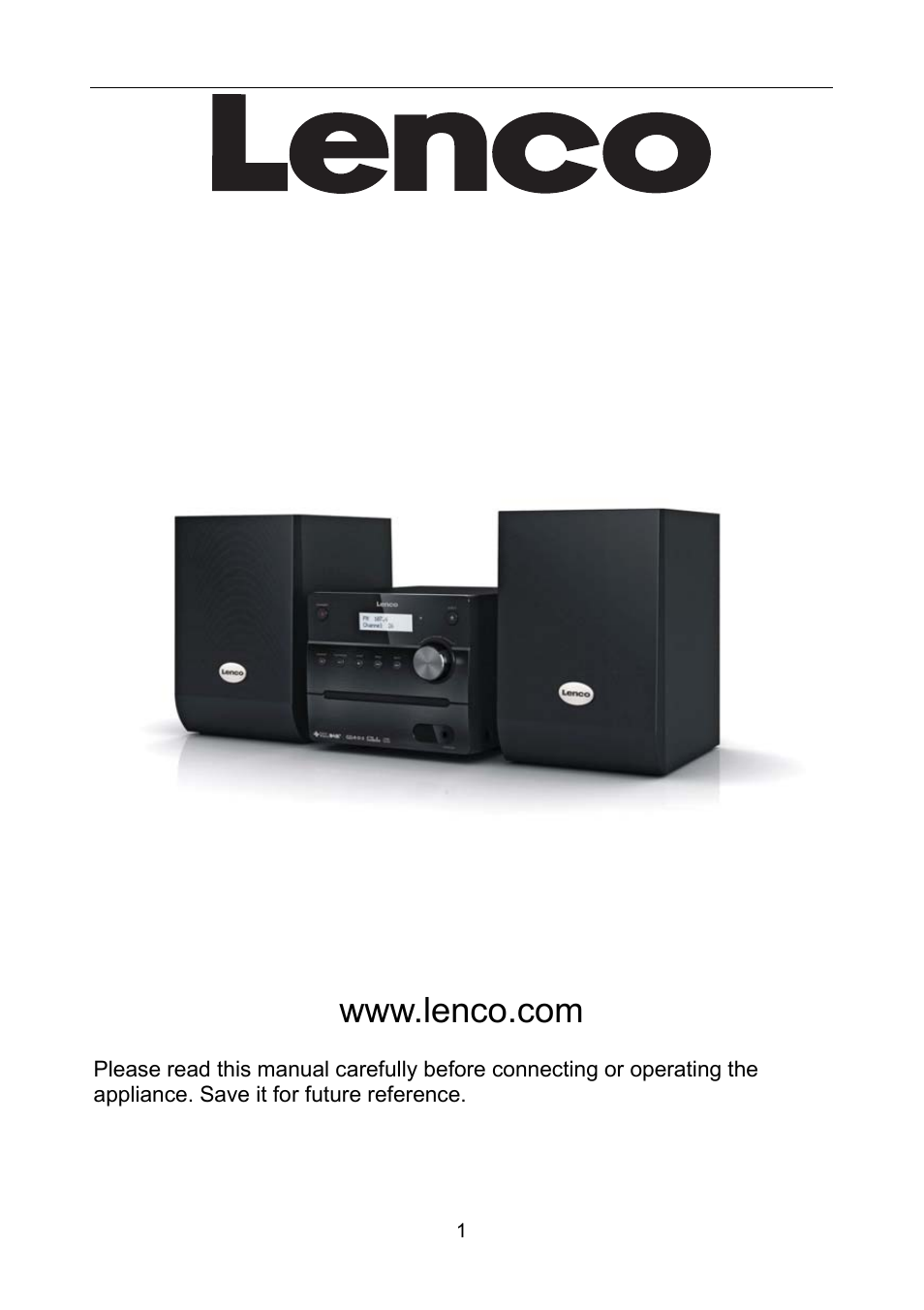 Lenco MC-148 DAB+ User Manual | 19 pages