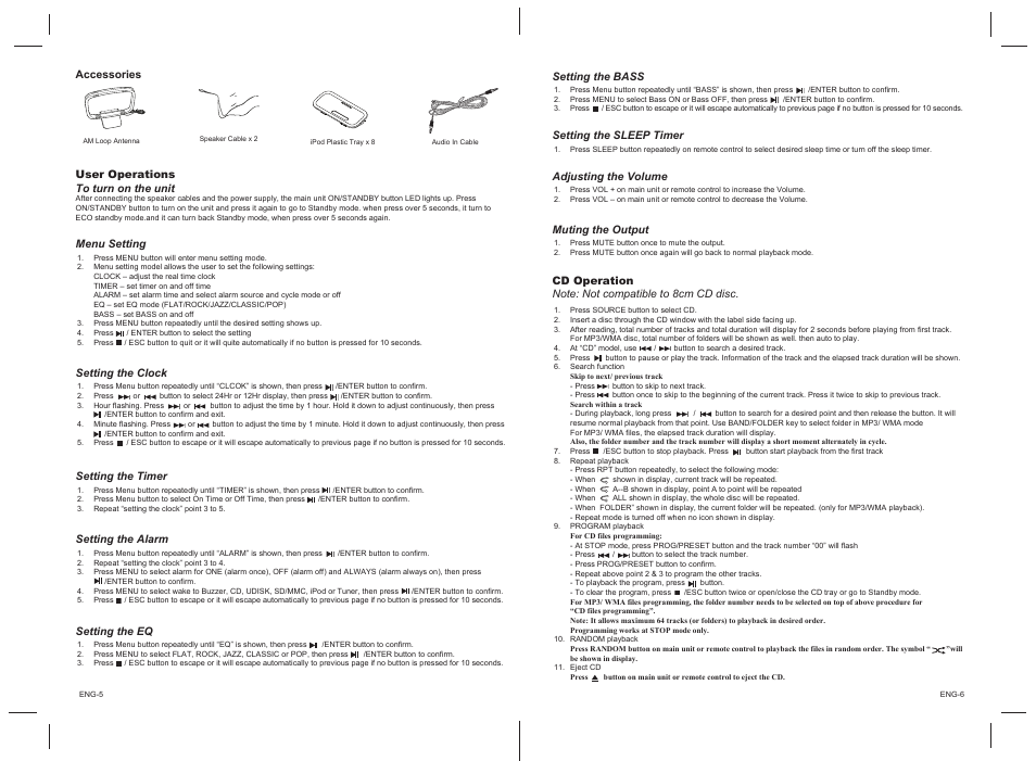 Lenco MCI-200 User Manual | Page 4 / 5