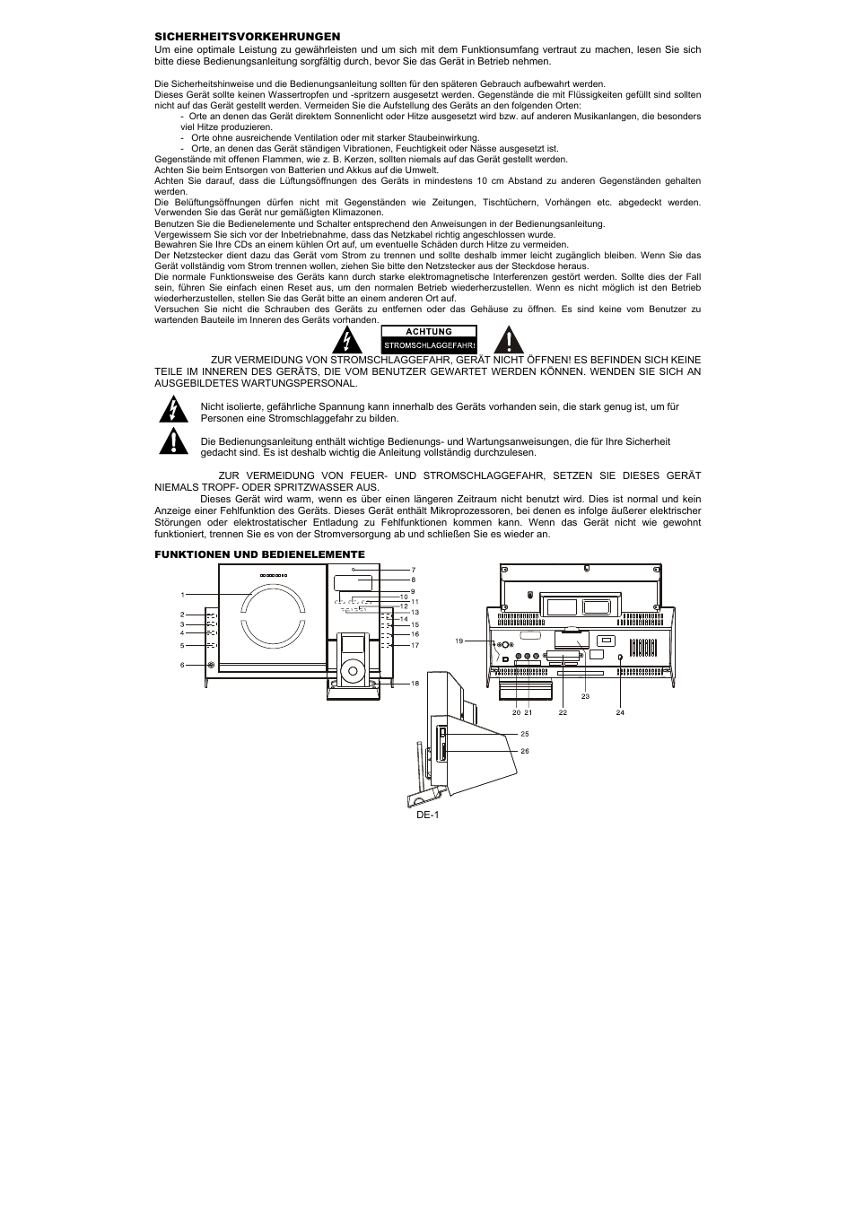 Lenco MCi-210 User Manual | Page 10 / 40
