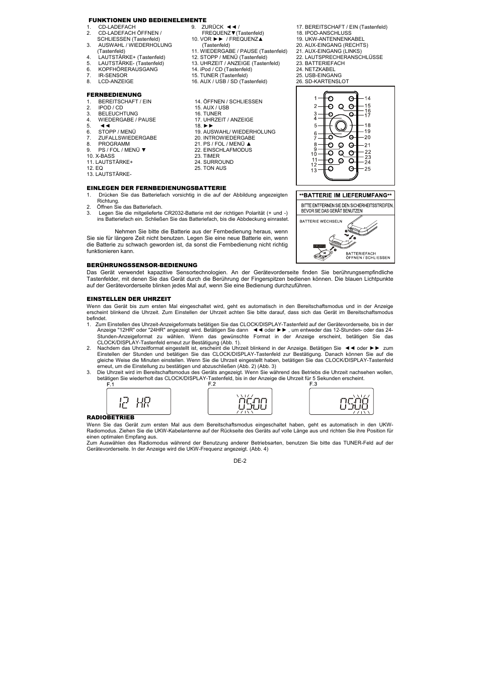 Lenco MCi-210 User Manual | Page 11 / 40